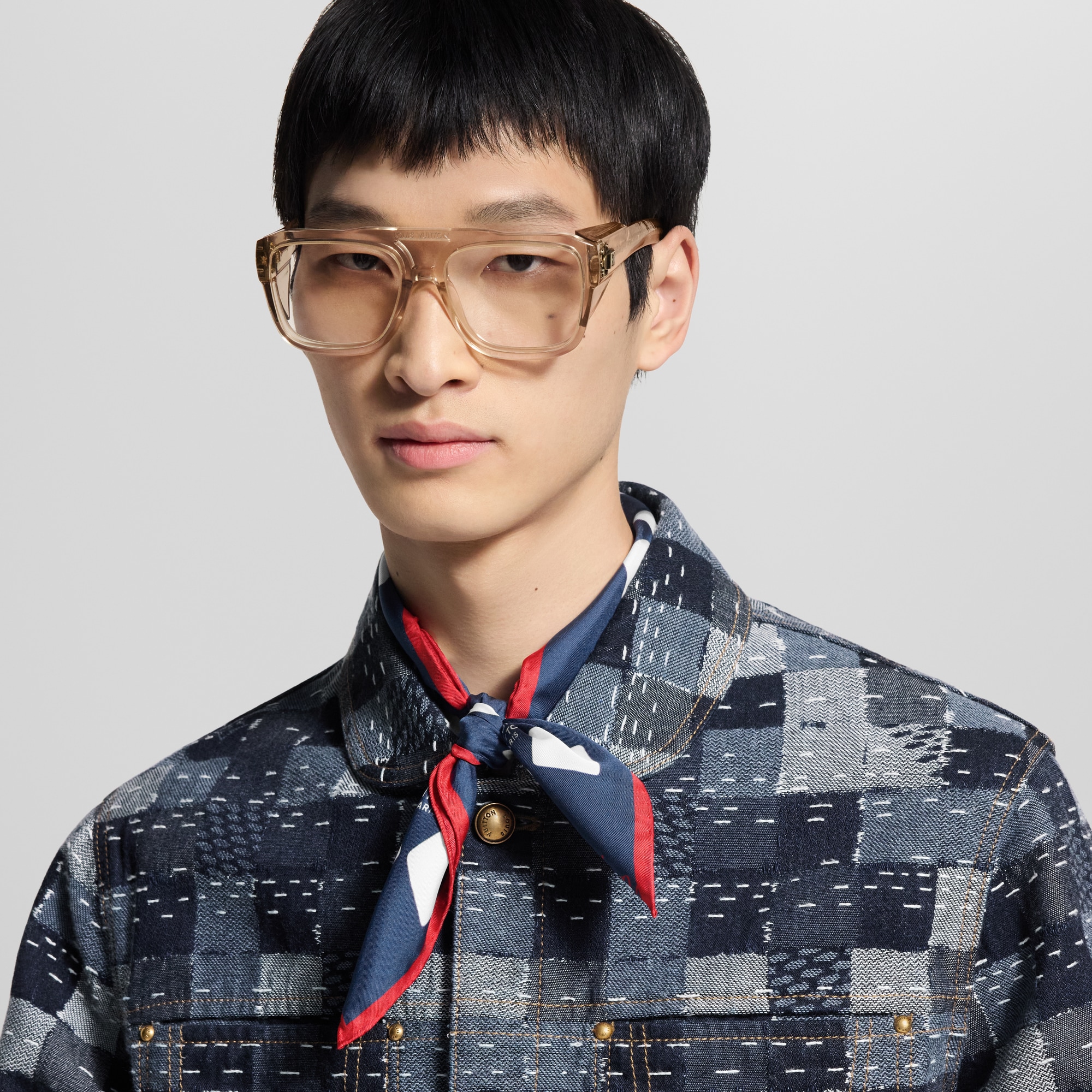 S00 Accessories Silk and Bandanas Game Scene Bandana | Louis Vuitton ® (Product zoom)