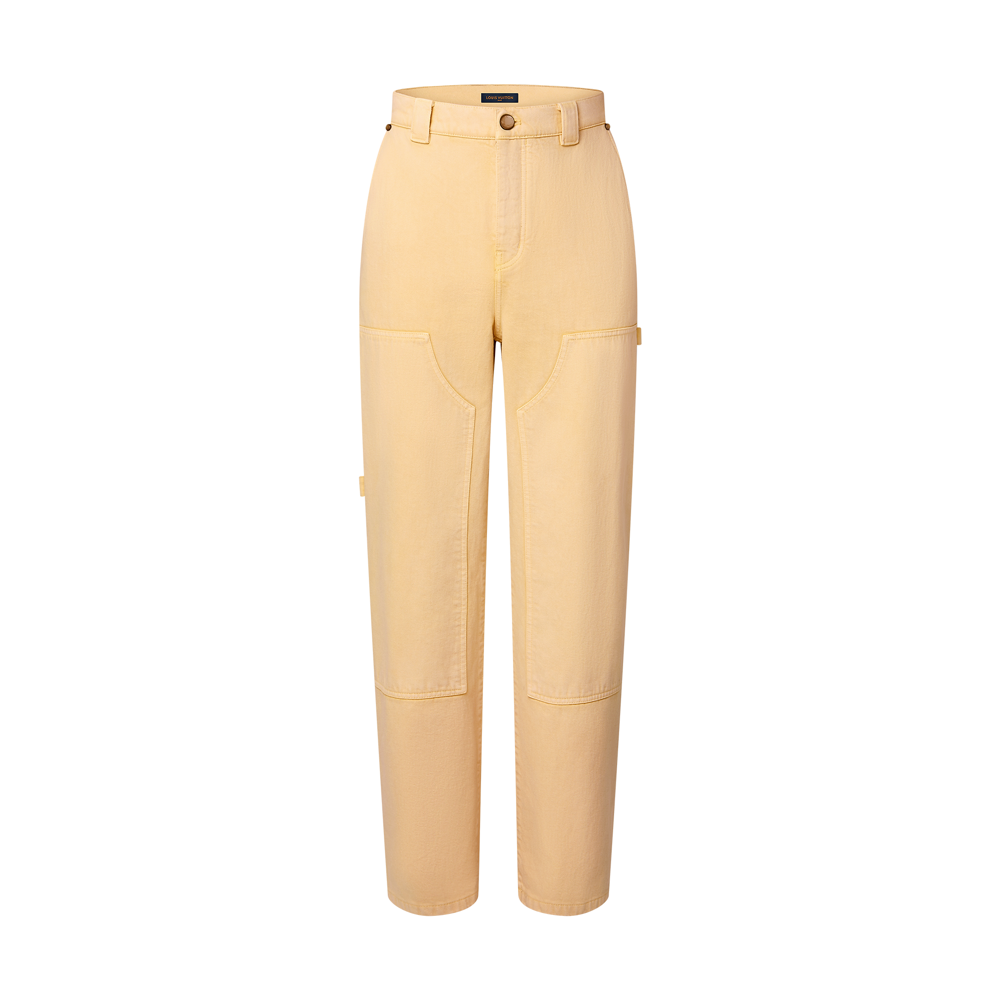 Garment-Dyed Denim Carpenter Pants