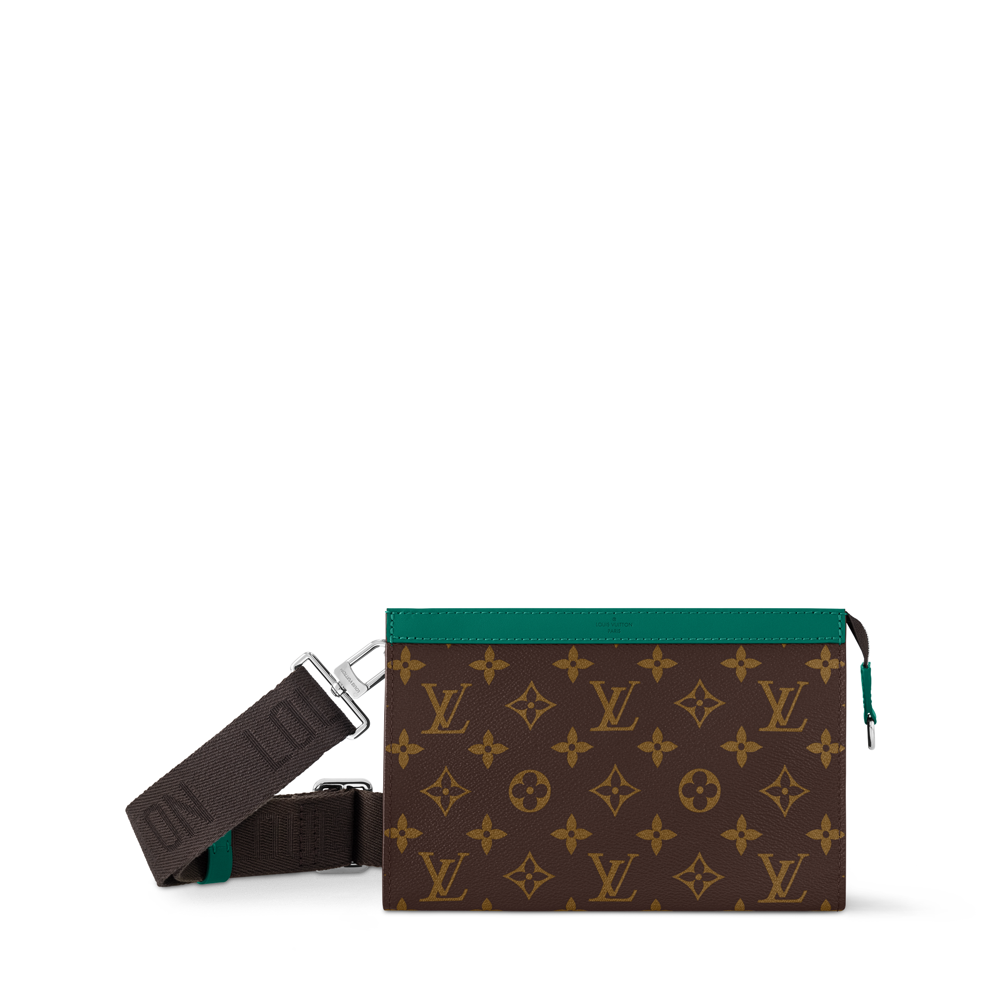 Gaston Wearable Wallet Monogram Macassar Canvas - Men - Bags 