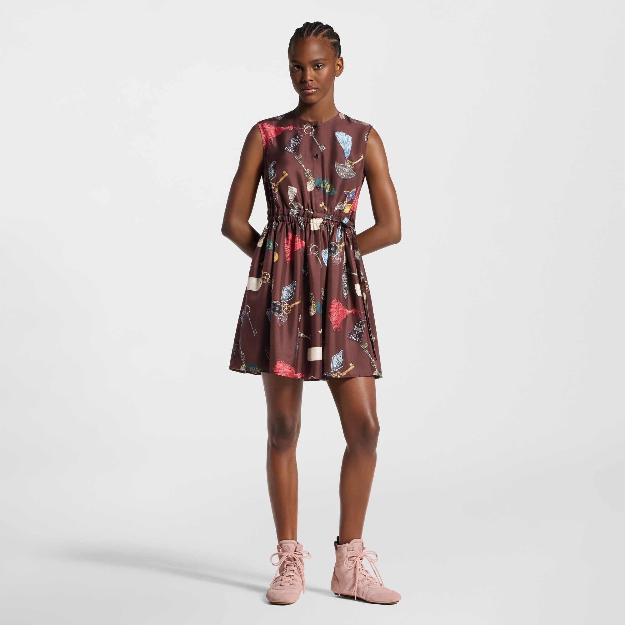 louis vuitton dress brown Louis Vuitton Brown Dress