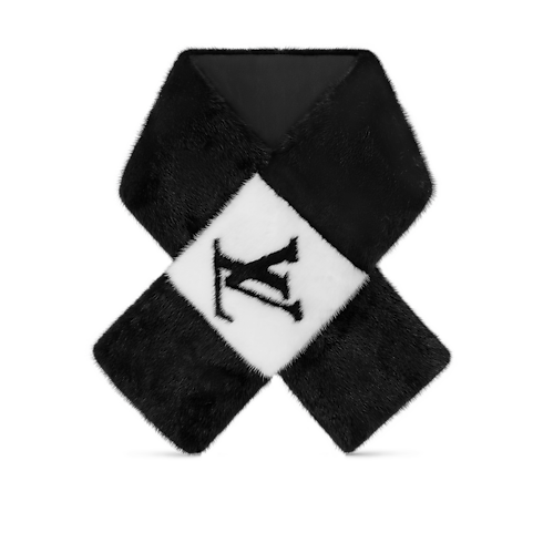 S00 Accessories Scarves Gogram Fur Scarf | Louis Vuitton ® (Product zoom)