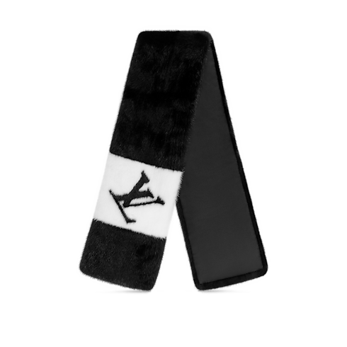 S00 Accessories Scarves Gogram Fur Scarf | Louis Vuitton ® (Product zoom)