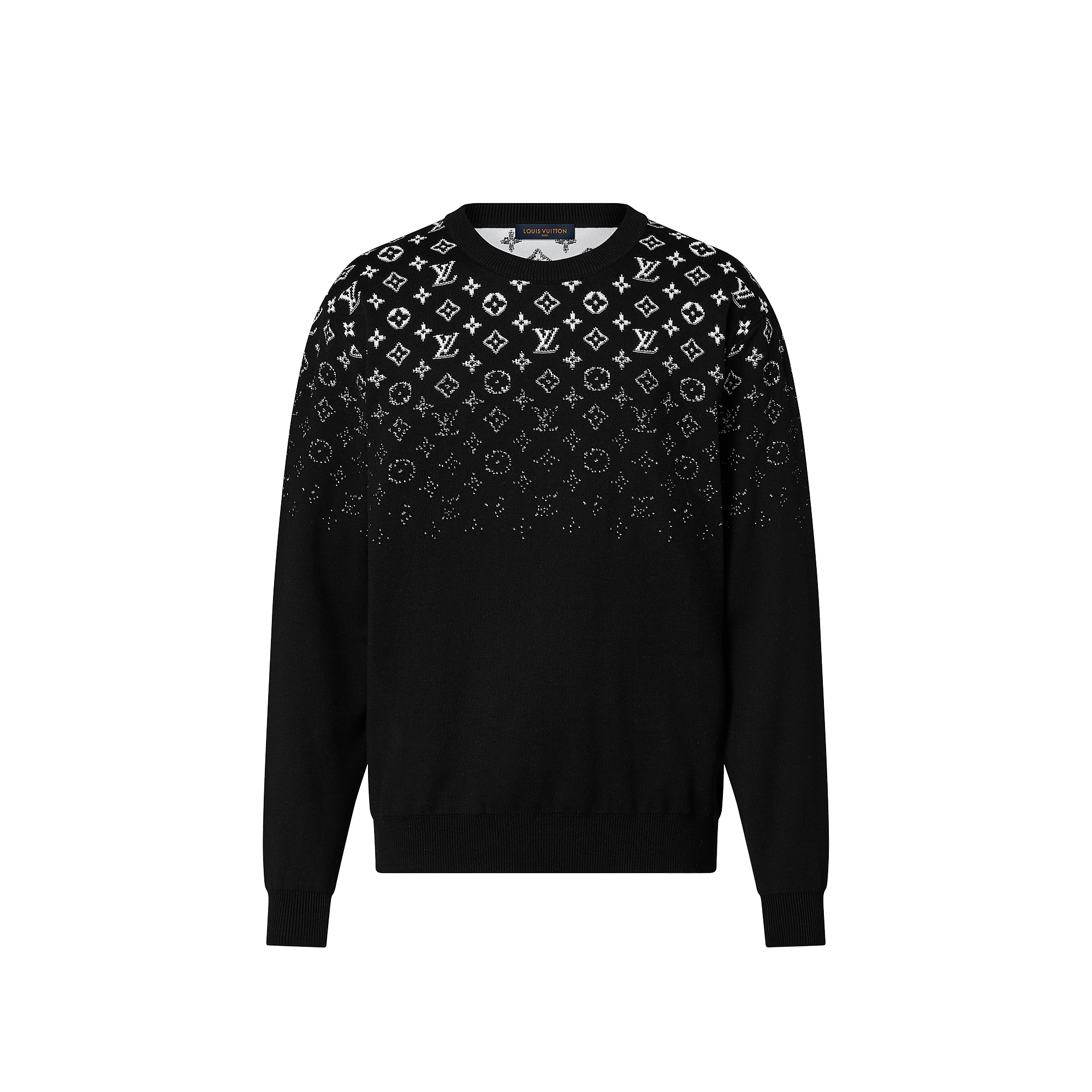 Gradient Cotton Crewneck