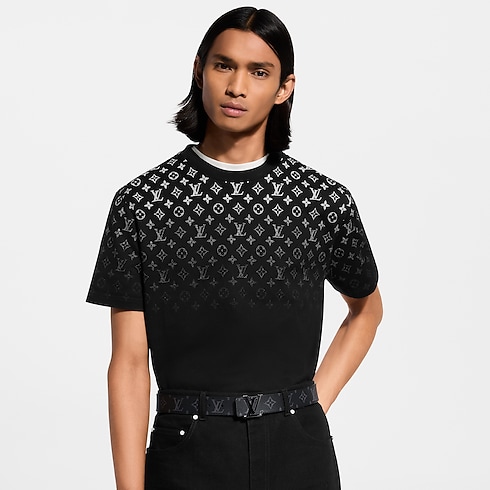 Ready-to-Wear T-Shirts and Polos Gradient Cotton T-Shirt | Louis Vuitton ® (Product zoom)