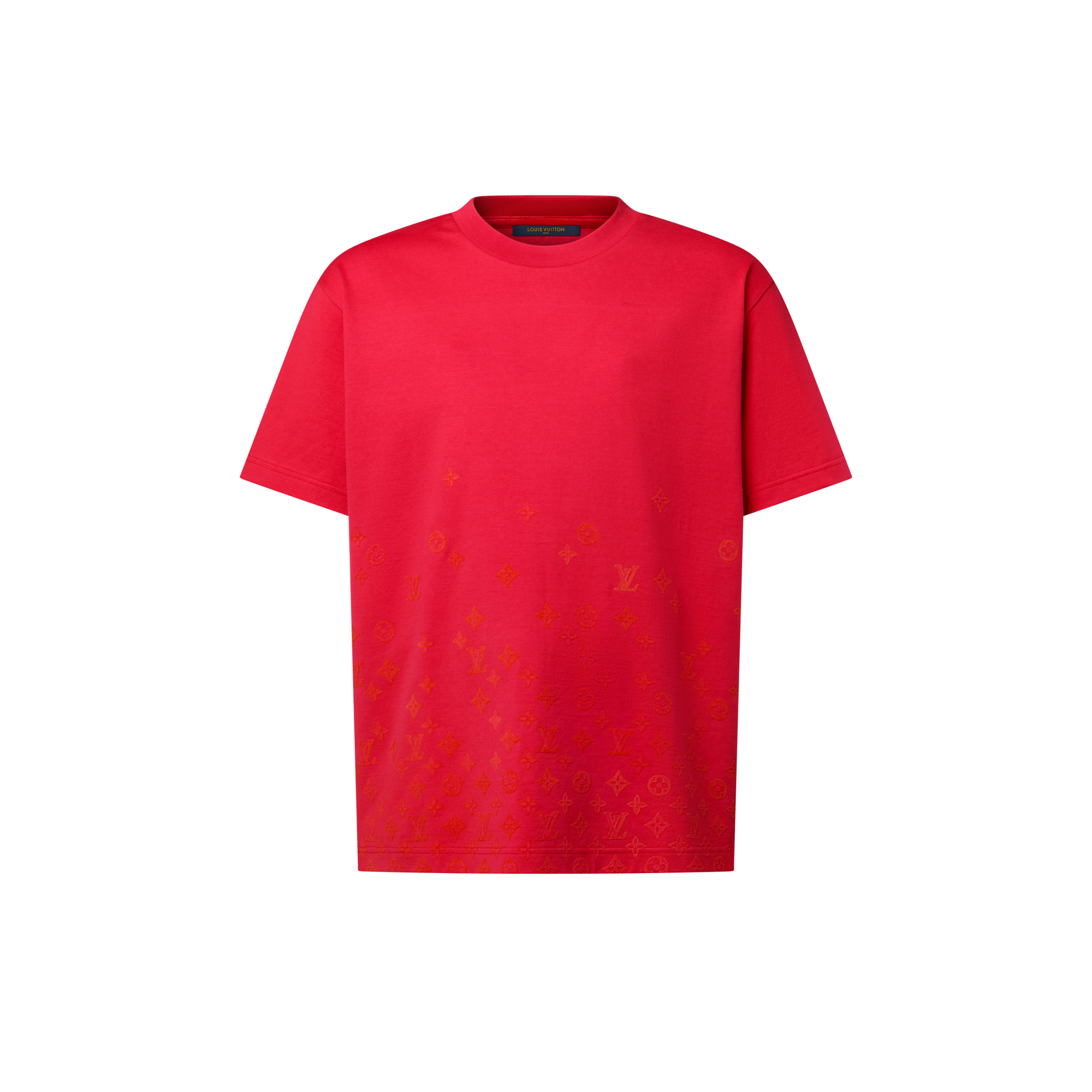 Gradient Signature Flock Print T-Shirt - Men - Ready-to-Wear 