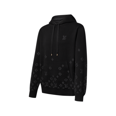 Ready-to-Wear All Ready-to-Wear Gradient Signature Jacquard Hoodie | Louis Vuitton ® (Product zoom)
