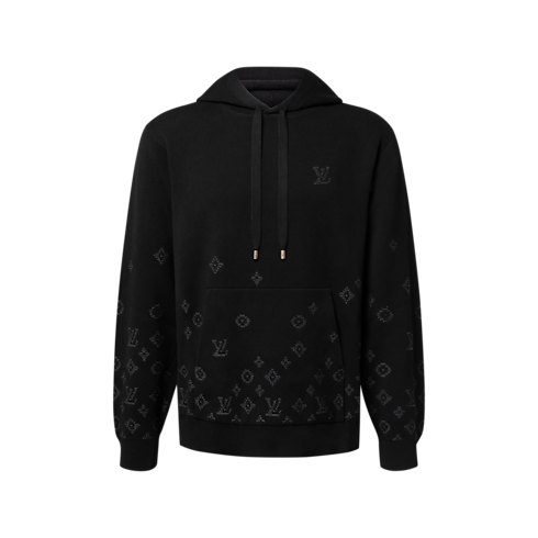 Ready-to-Wear All Ready-to-Wear Gradient Signature Jacquard Hoodie | Louis Vuitton ® (Product zoom)