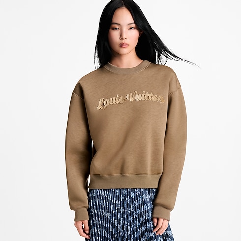 Ready-to-Wear Tops Gradient Signature Sweater | Louis Vuitton ® (Product zoom)
