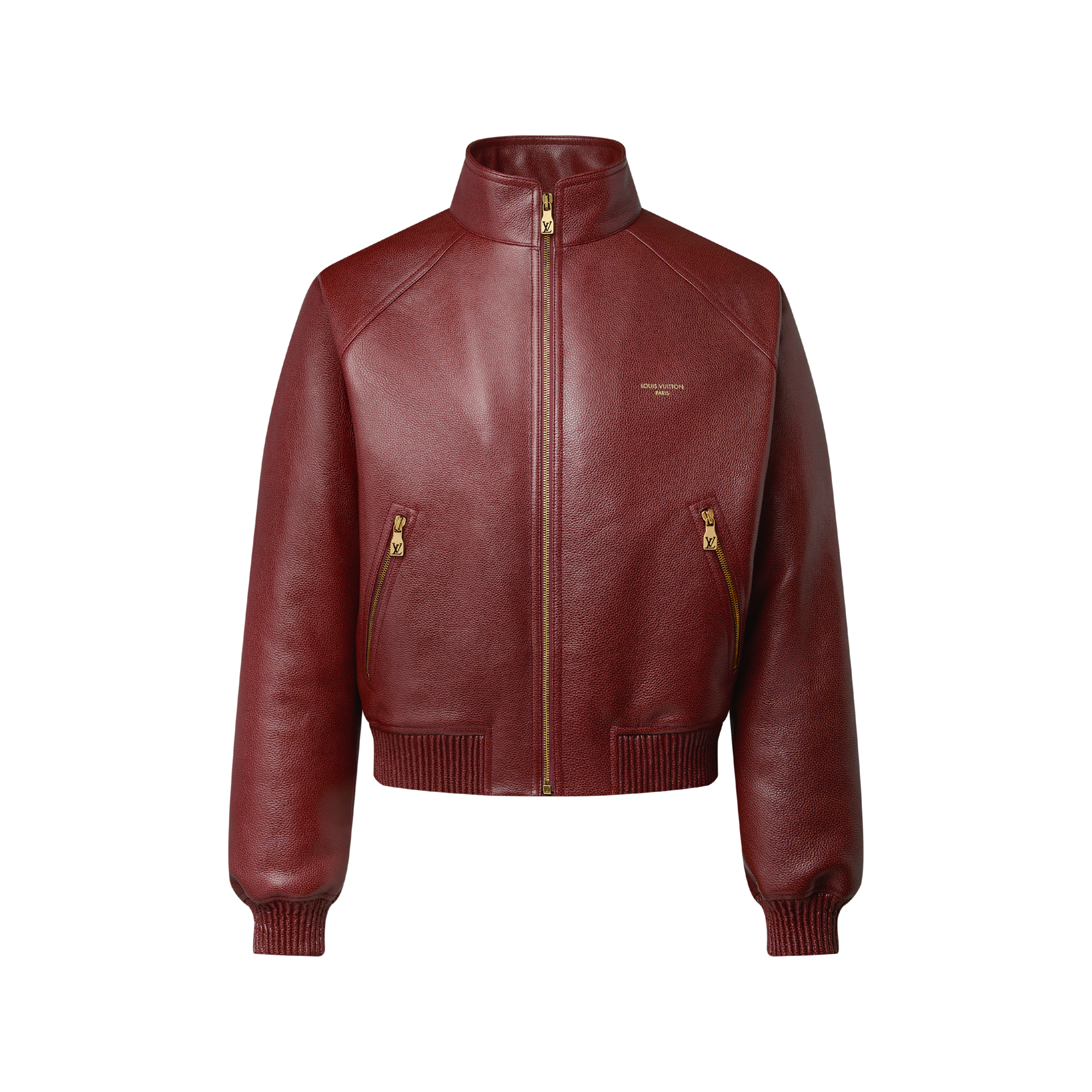 Grained Leather Jacket - Les Extraordinaires - High-End Ready-to 