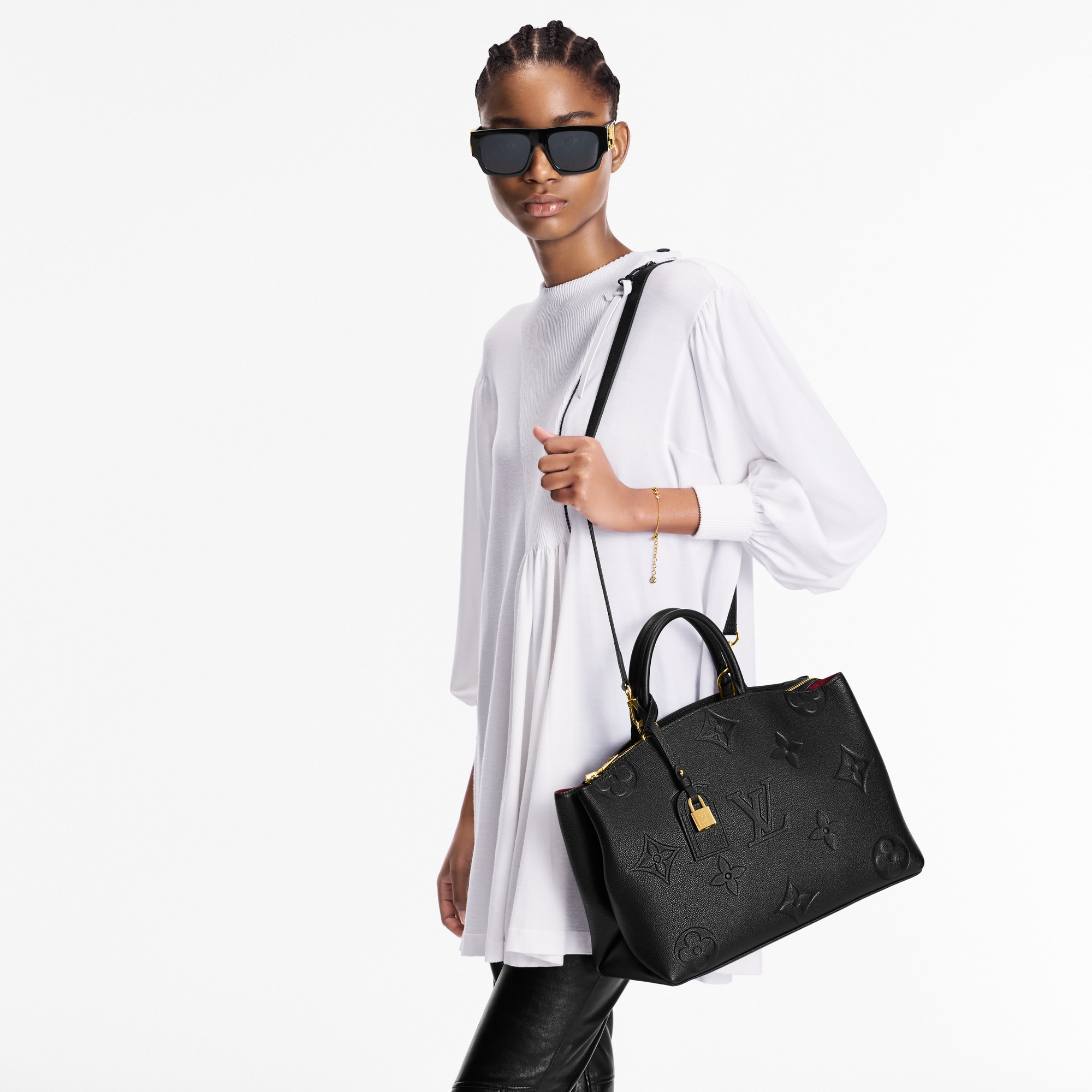 Monogram Empreinte Leather Handbags All Handbags Grand Palais | Louis Vuitton ® (Product zoom)