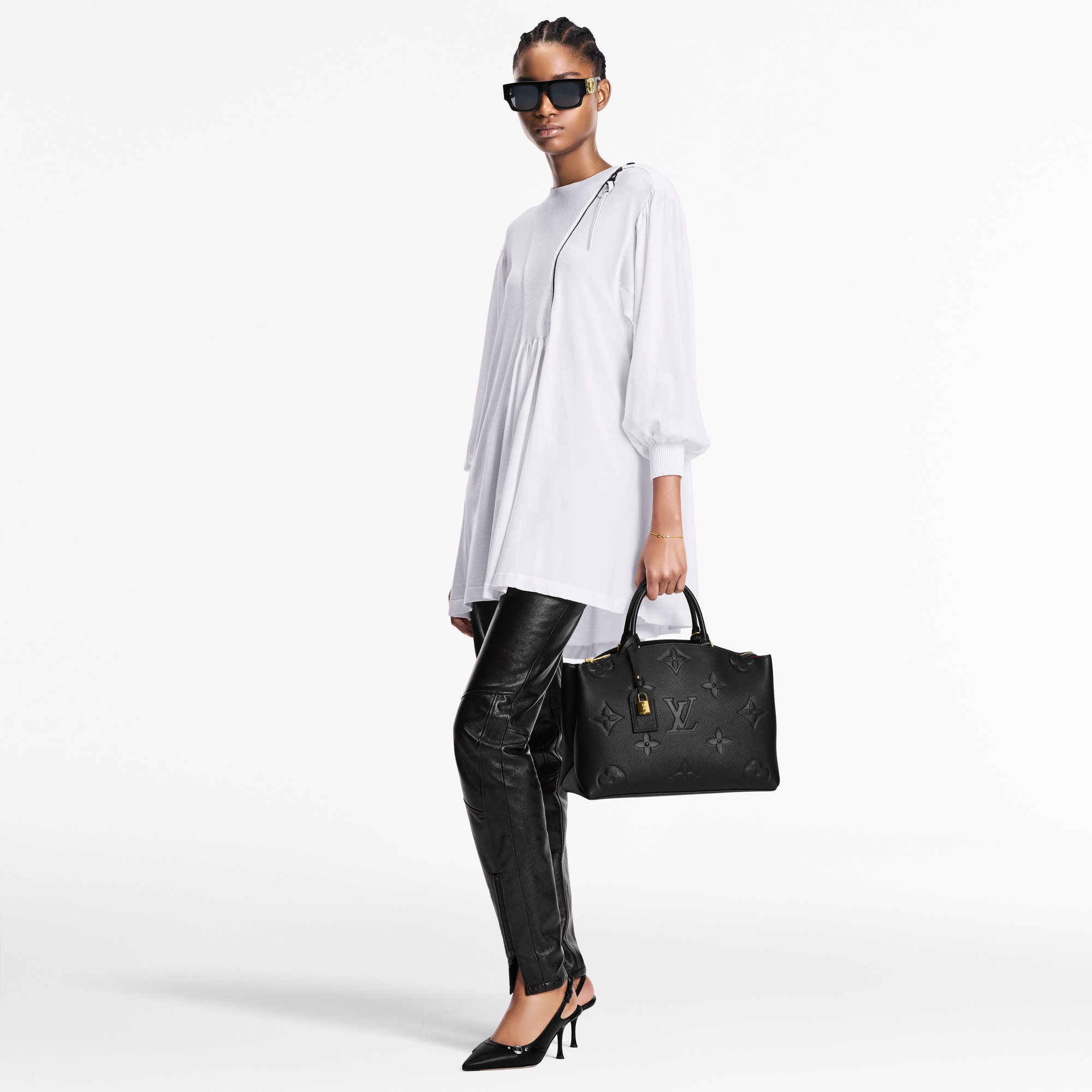 Monogram Empreinte Leather Handbags All Handbags Grand Palais | Louis Vuitton ® (Product zoom)