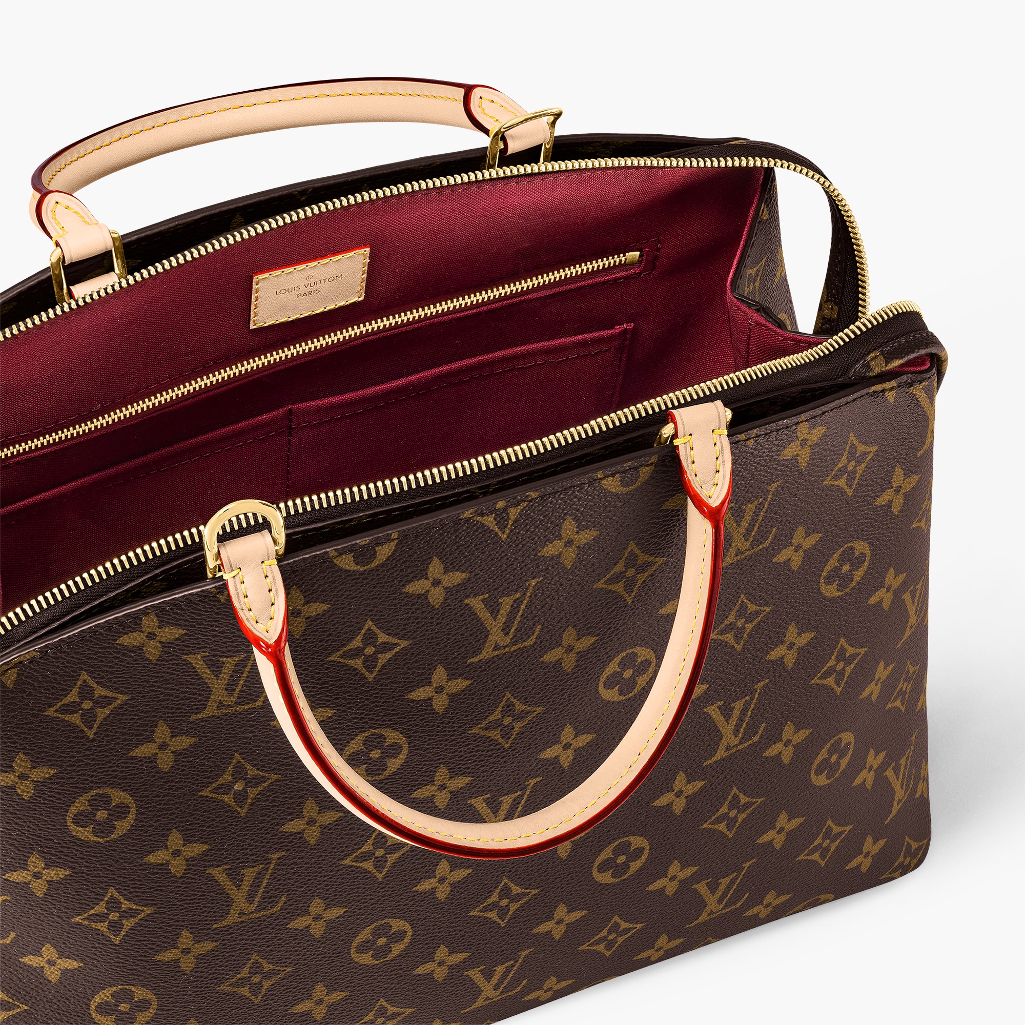 Louis Vuitton Purse With Red Louis Vuitton Monogram Victoire