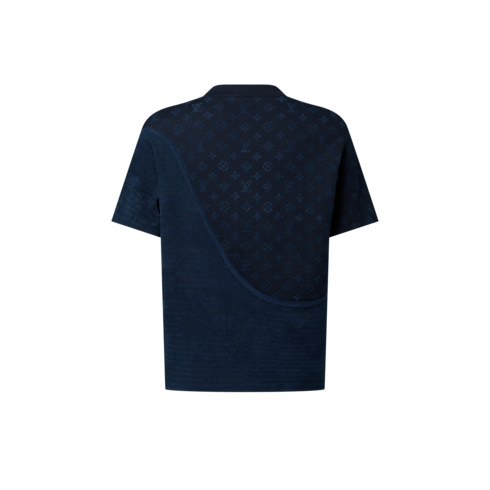Ready-to-Wear All Ready-to-Wear Graphic Jacquard Short-Sleeved Crewneck | Louis Vuitton ® (Product zoom)