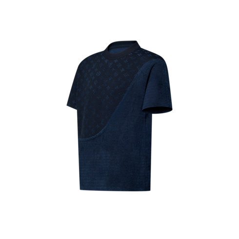 Ready-to-Wear All Ready-to-Wear Graphic Jacquard Short-Sleeved Crewneck | Louis Vuitton ® (Product zoom)