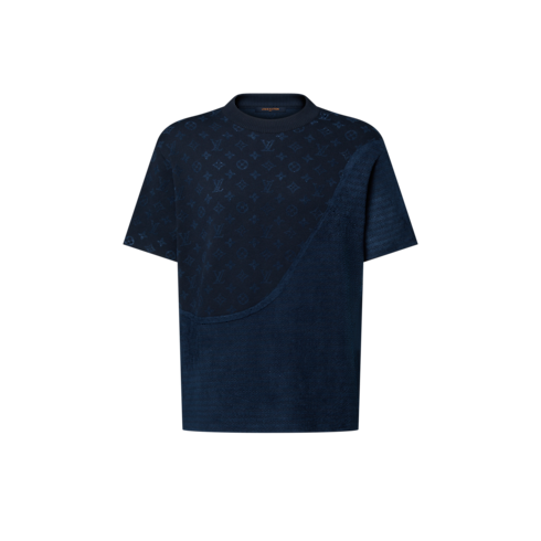 Ready-to-Wear All Ready-to-Wear Graphic Jacquard Short-Sleeved Crewneck | Louis Vuitton ® (Product zoom)