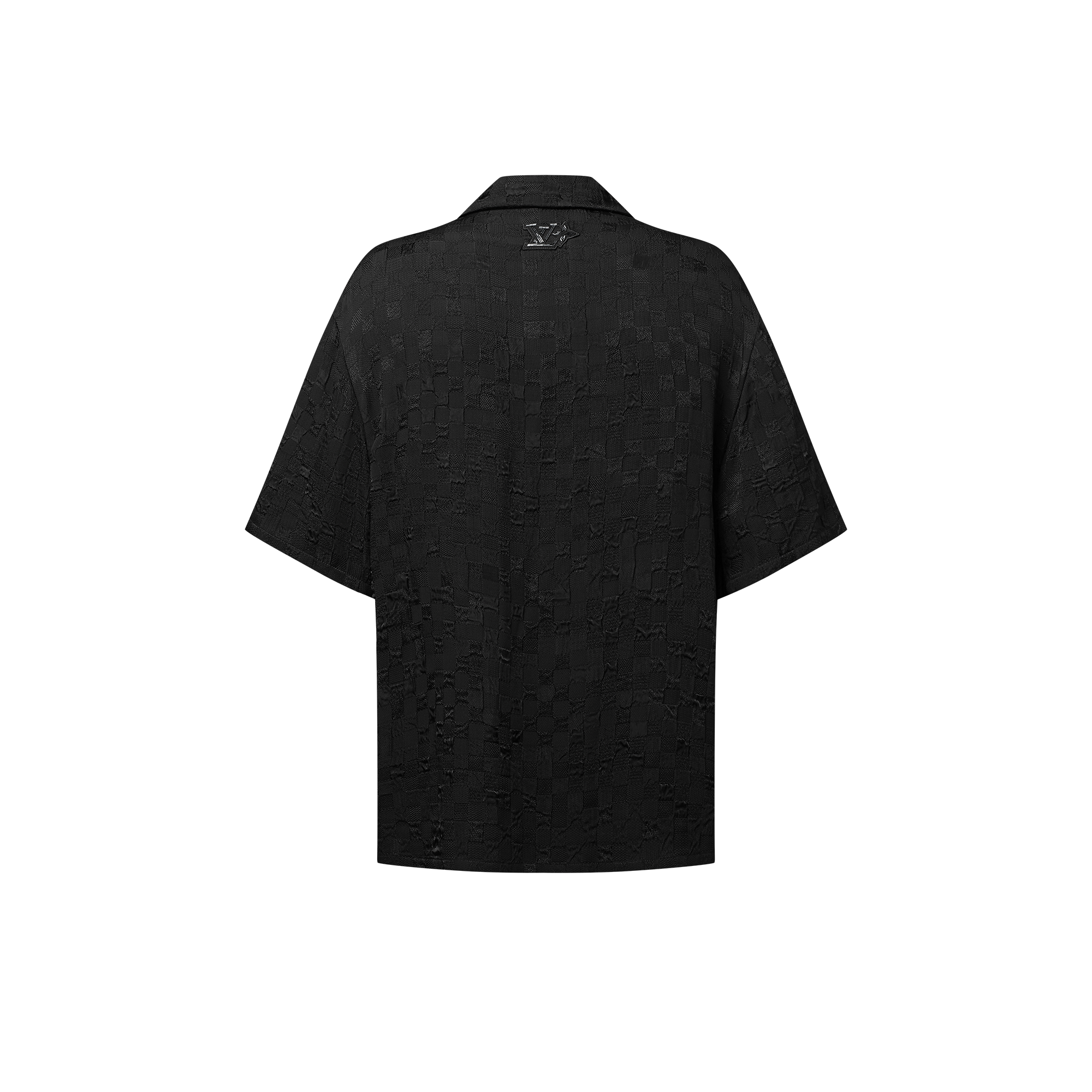 Graphic Jacquard Short-Sleeved Shirt