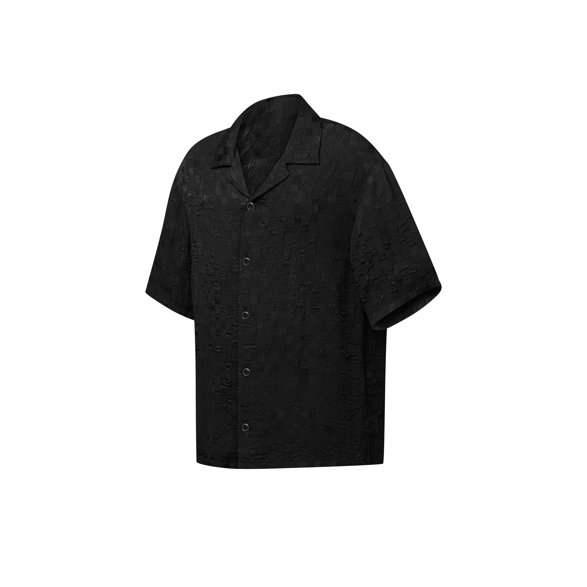 Graphic Jacquard Short-Sleeved Shirt