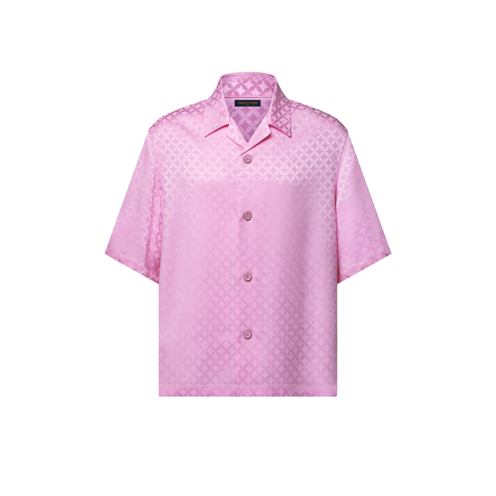 Graphic Jacquard Short-Sleeved Shirt