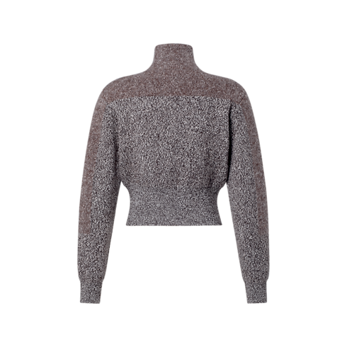 Ready-to-Wear Knitwear Graphic Knit Zip-Up Jacket | Louis Vuitton ® (Product zoom)