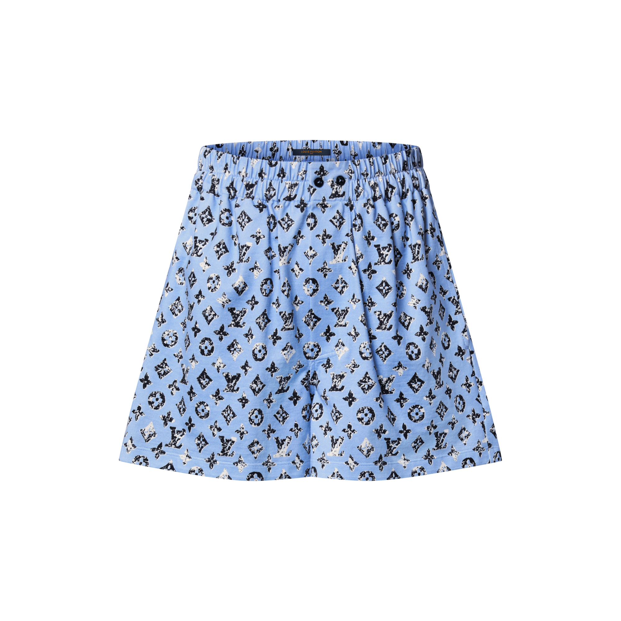  Ready-to-Wear Skirts and Shorts Graphic Monogram Boxer Shorts | Louis Vuitton ® (Product zoom)