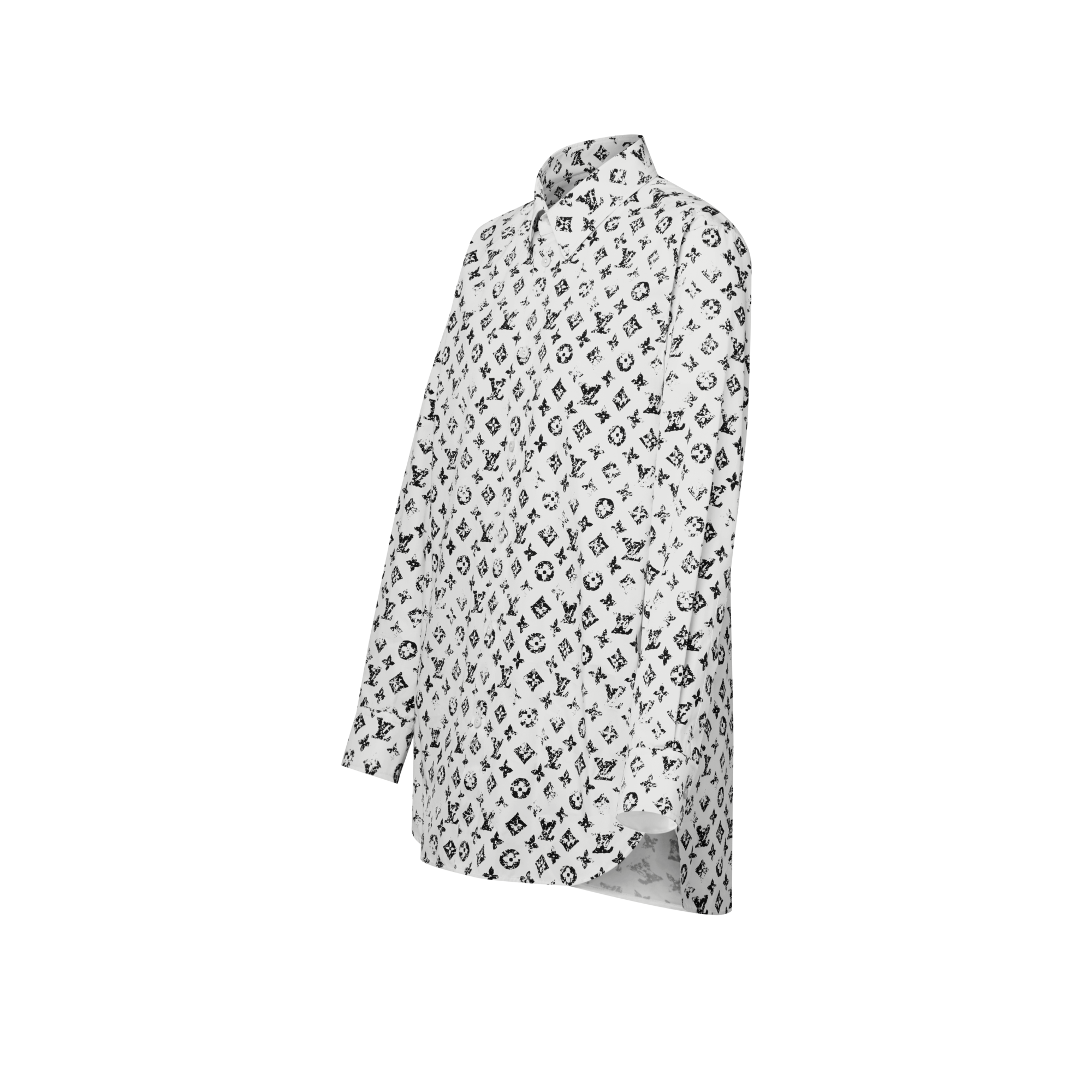  Ready-to-Wear Tops Graphic Monogram Shirt | Louis Vuitton ® (Product zoom)
