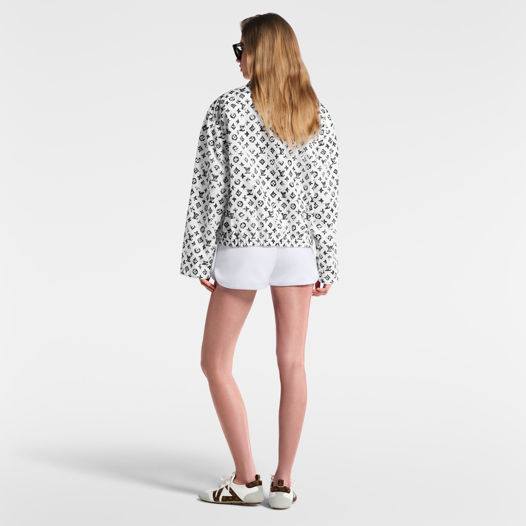  Ready-to-Wear Coats and Jackets Graphic Monogram Zip-Up Jacket | Louis Vuitton ® (Product zoom)