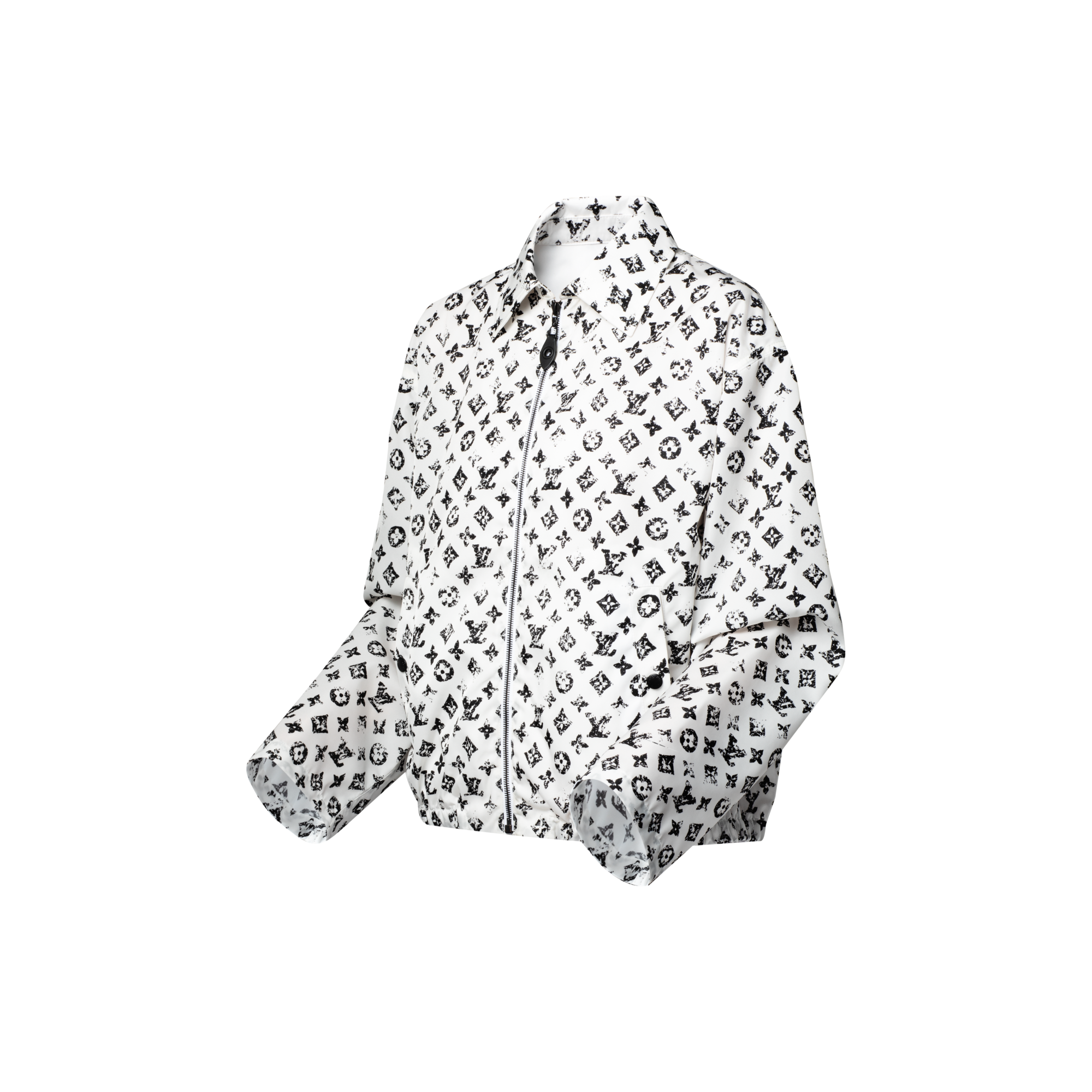  Ready-to-Wear Coats and Jackets Graphic Monogram Zip-Up Jacket | Louis Vuitton ® (Product zoom)