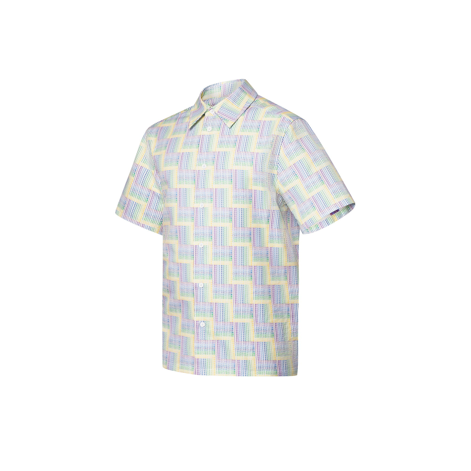  Ready-to-Wear Shirts Graphic Printed Short-Sleeved Shirt | Louis Vuitton ® (Product zoom)