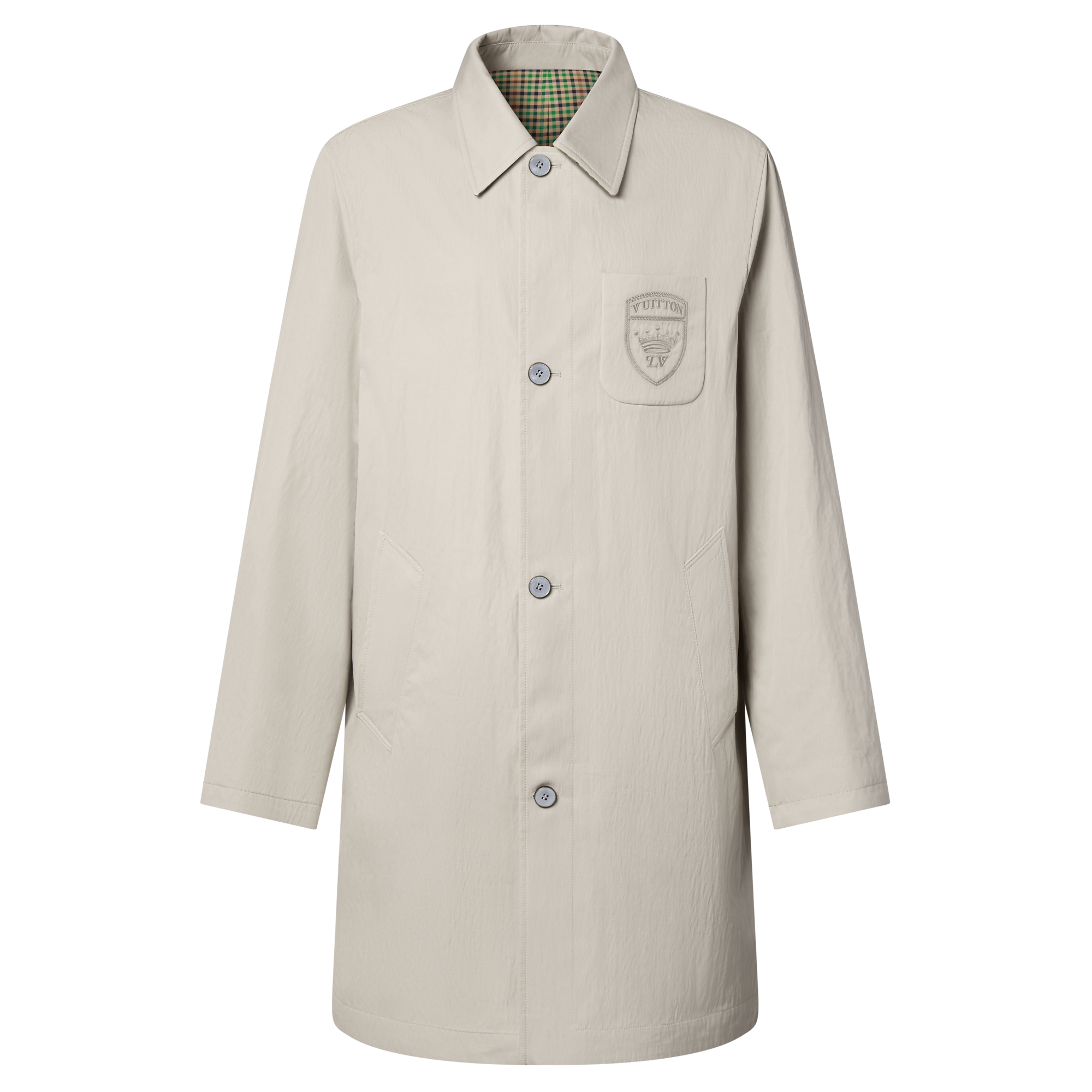 Graphic Reversible Raincoat