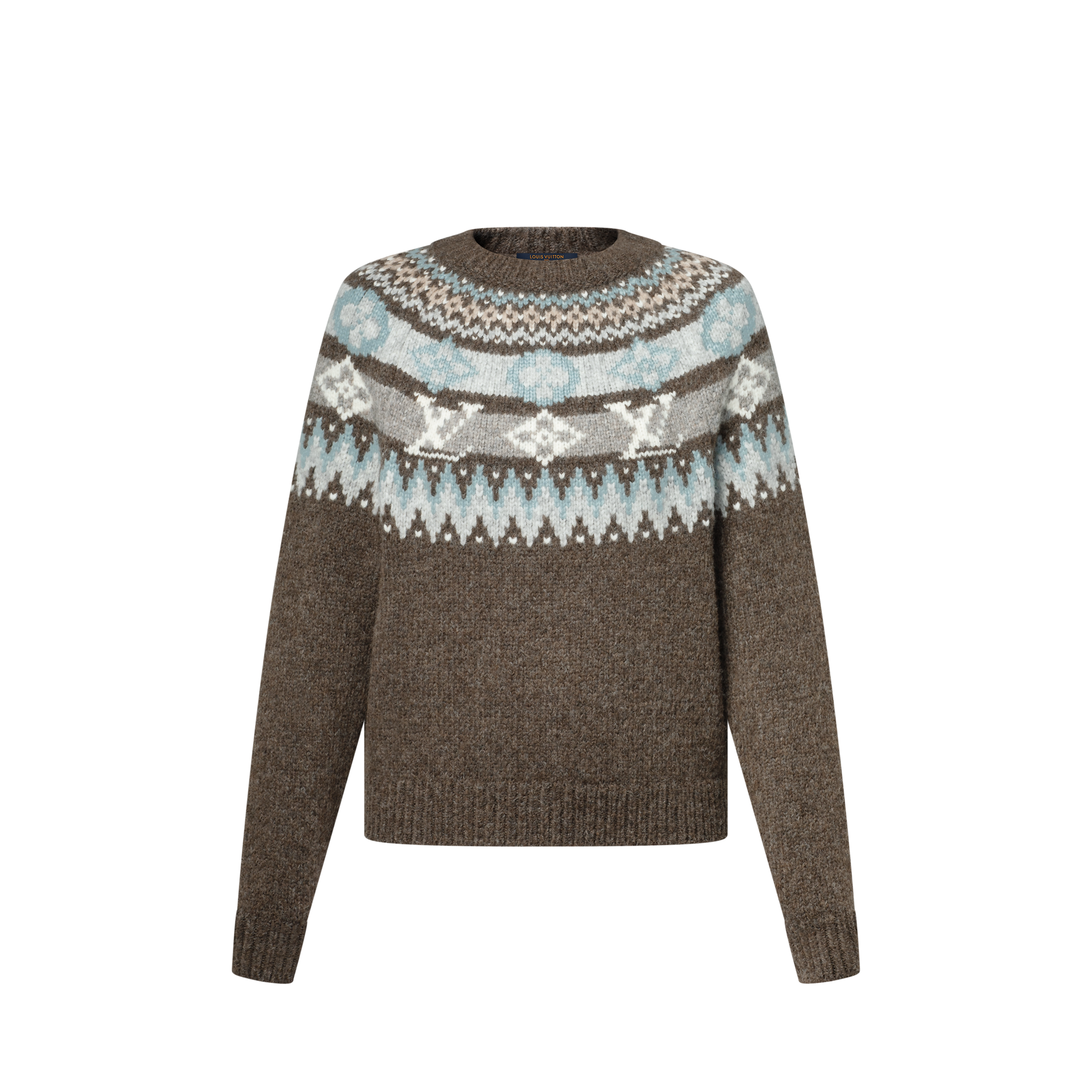 Graphic Signature Knit Pullover