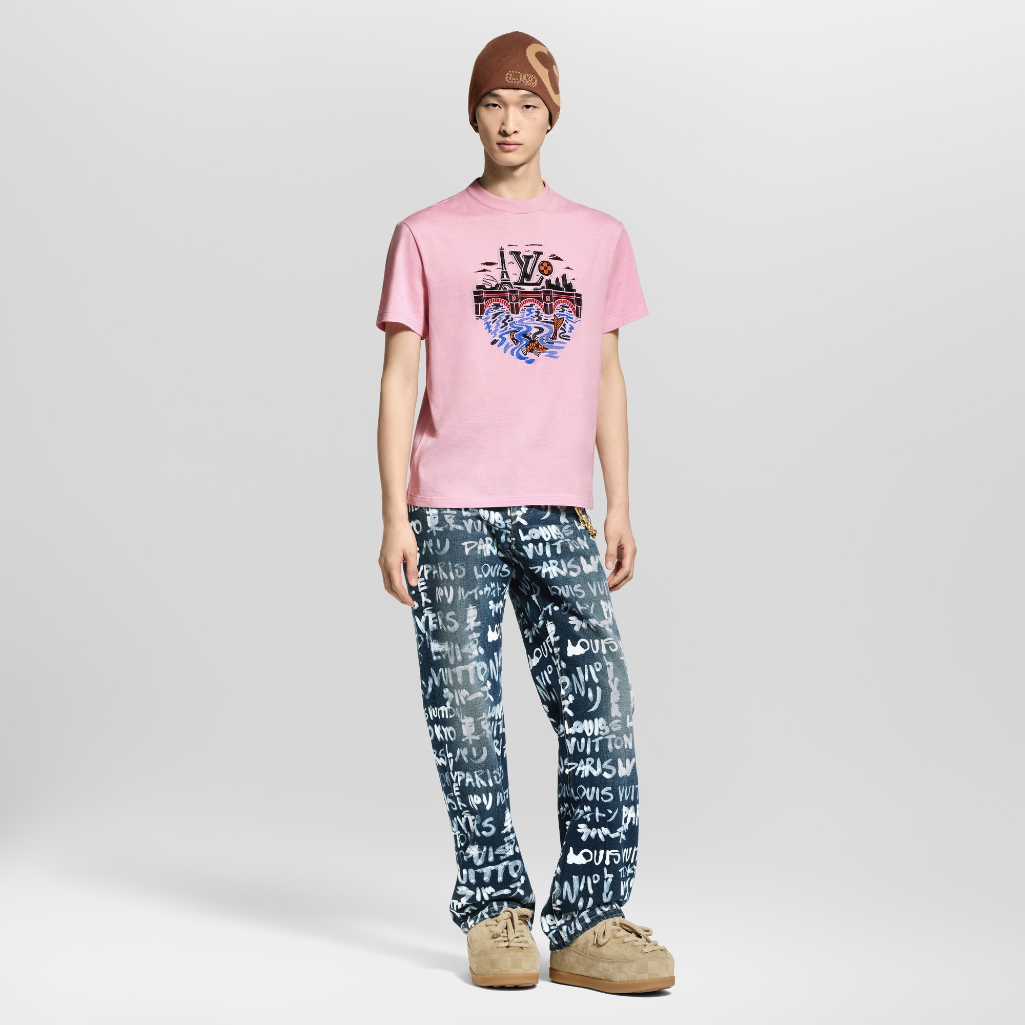  Ready-to-Wear T-Shirts and Polos Graphic T-Shirt | Louis Vuitton ® (Product zoom)