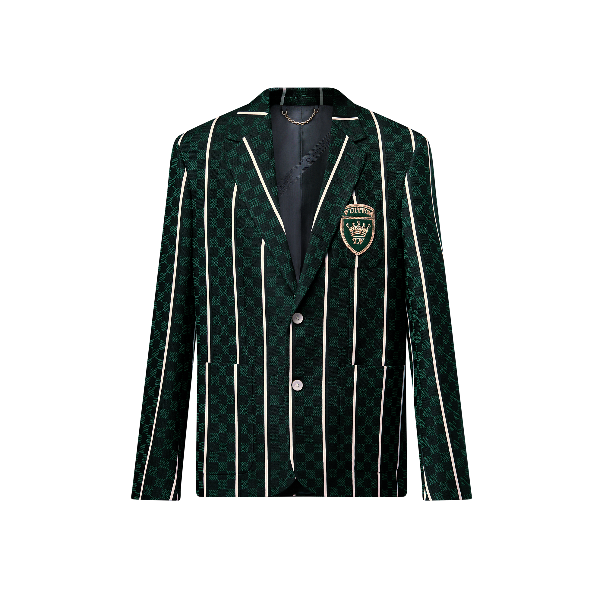 Graphic Tailored Single-Breasted City Jacket