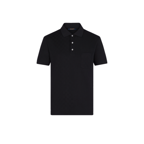 Ready-to-Wear T-Shirts and Polos Half Damier Pocket Polo | Louis Vuitton ® (Product zoom)