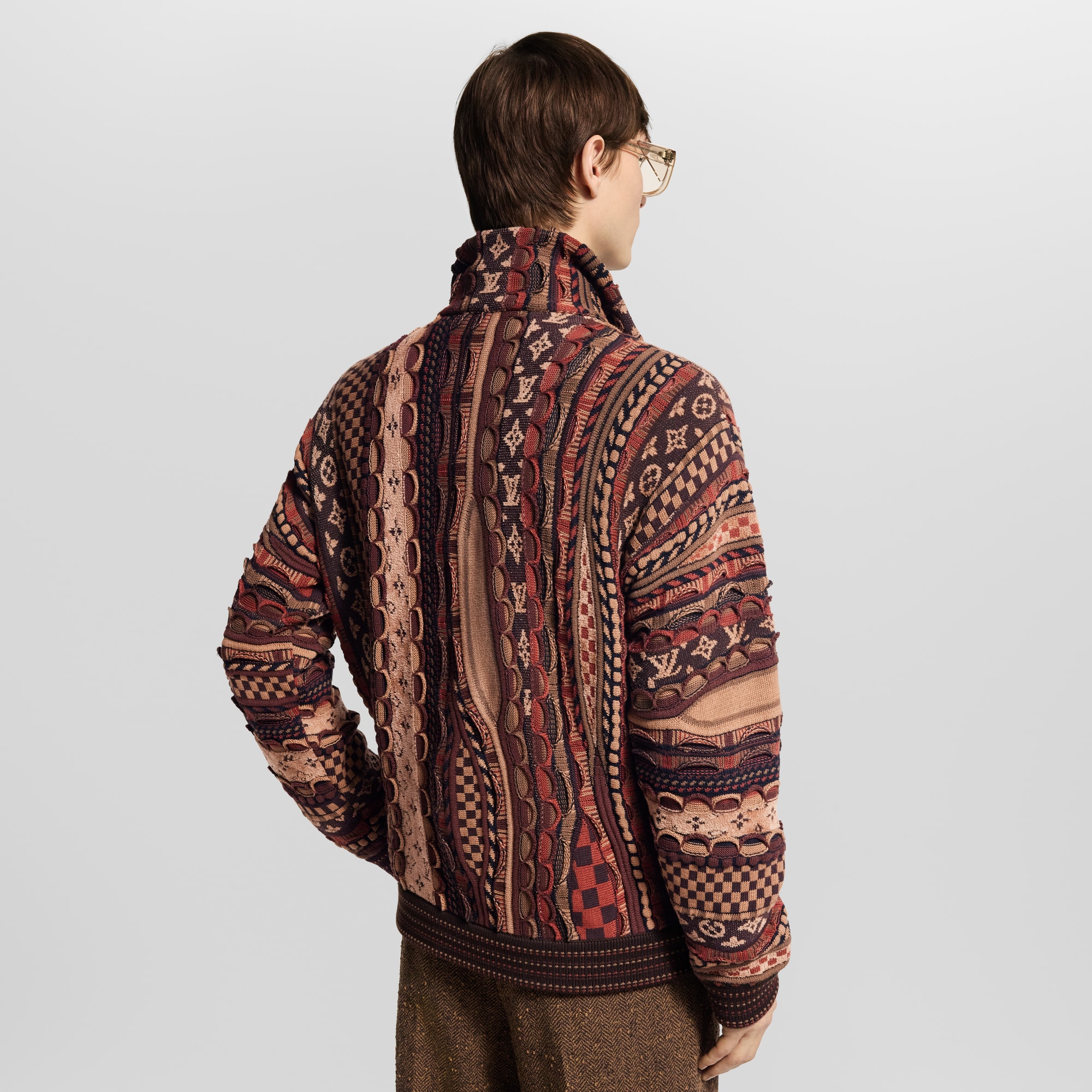  Ready-to-Wear All Ready-to-Wear Half-Zip Pullover | Louis Vuitton ® (Product zoom)