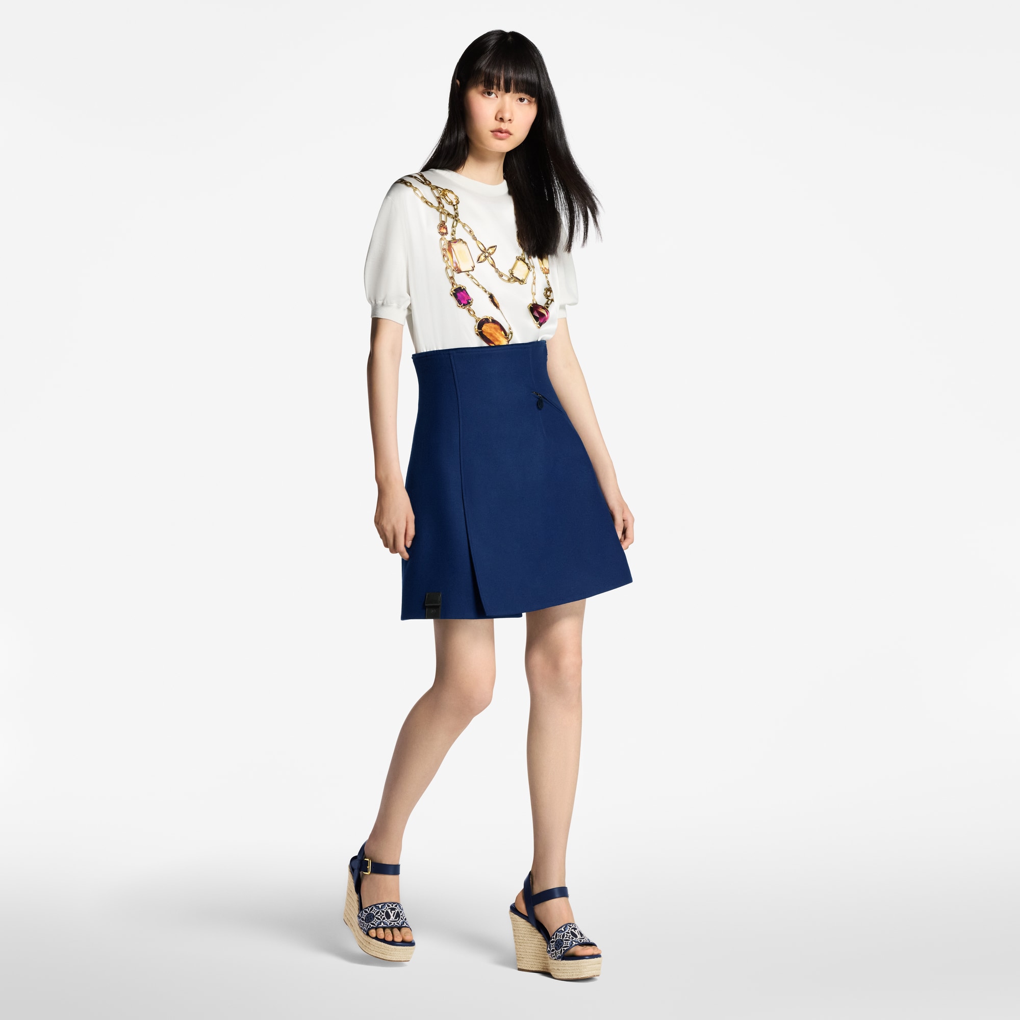  Shoes Sandals and Espadrilles  Helios Wedge Espadrille | Louis Vuitton ® (Product zoom)