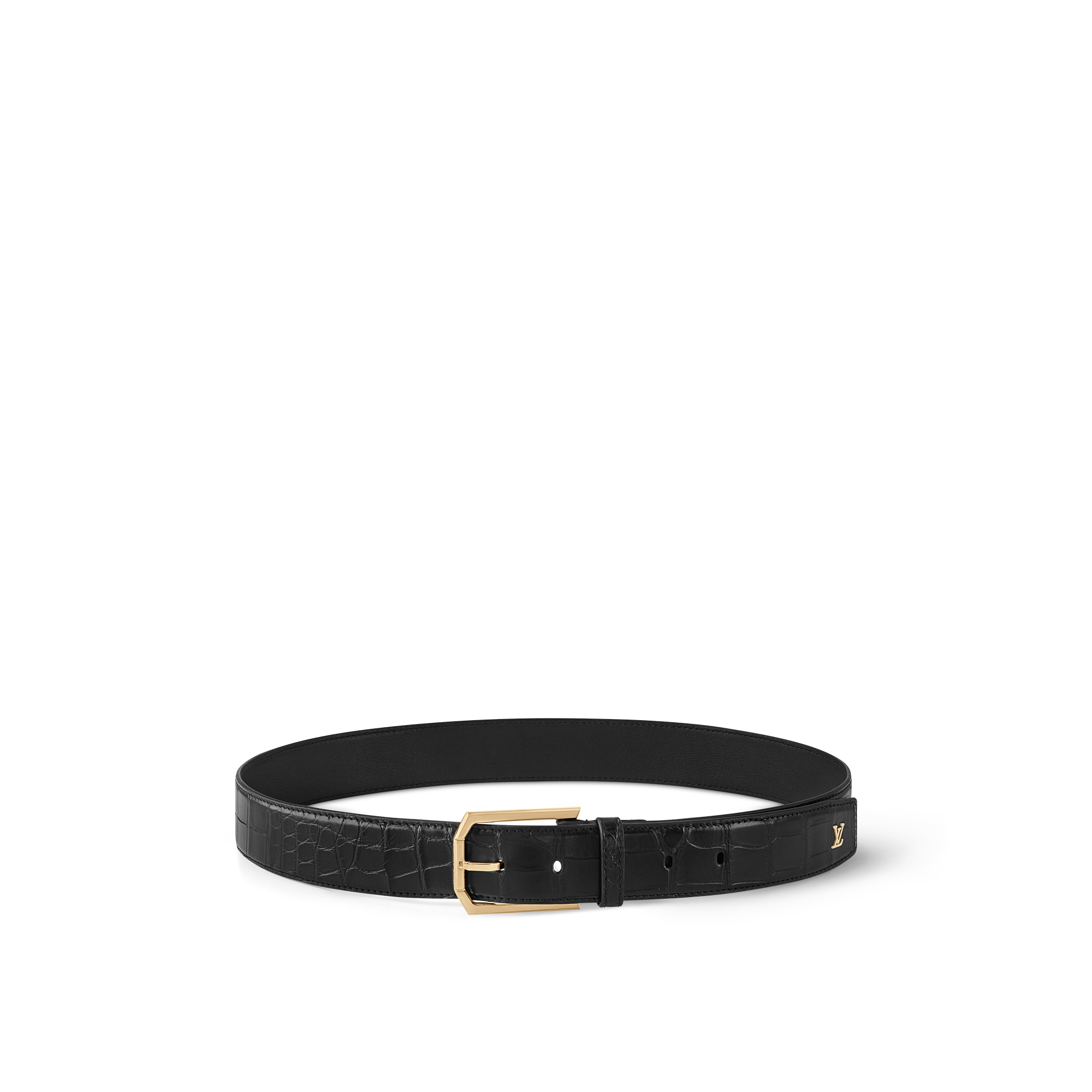 Crocodilien Mat Accessories Belts Heritage 35mm Belt | Louis Vuitton ® (Product zoom)