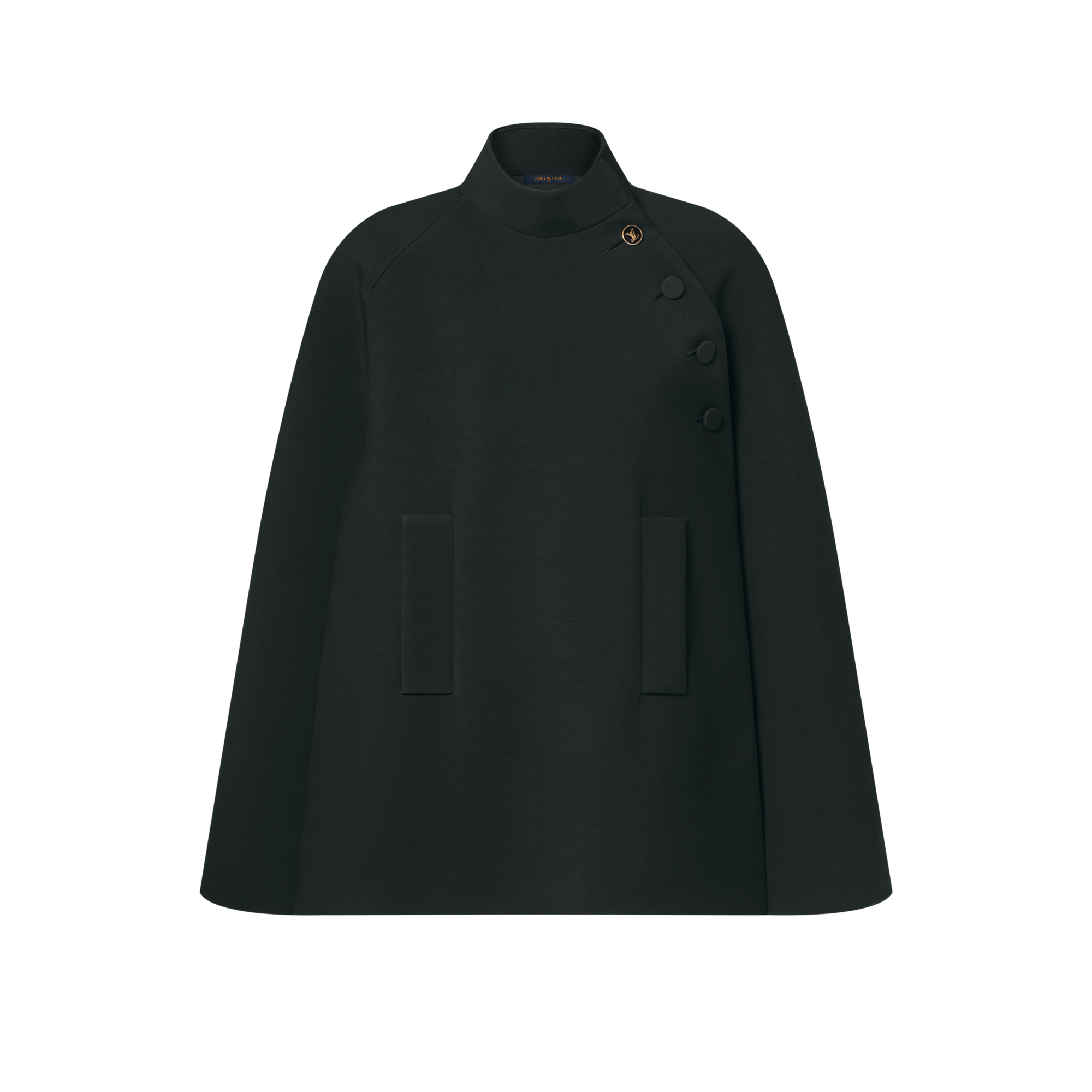  Ready-to-Wear Coats and Jackets High Collar Cape Coat | Louis Vuitton ® (Product zoom)