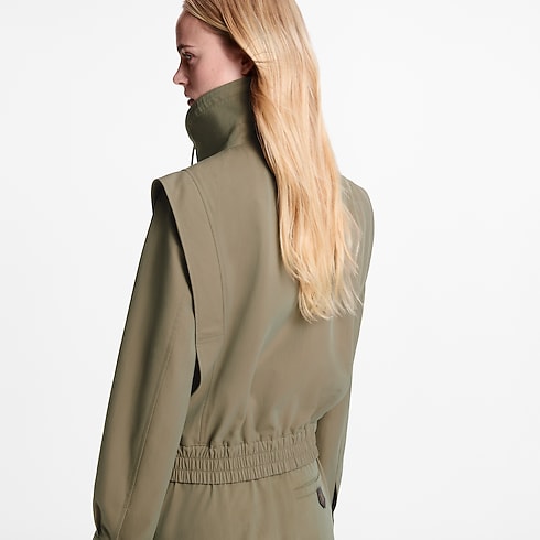 Ready-to-Wear Coats and Jackets High Collar Zip-Up Jacket | Louis Vuitton ® (Product zoom)