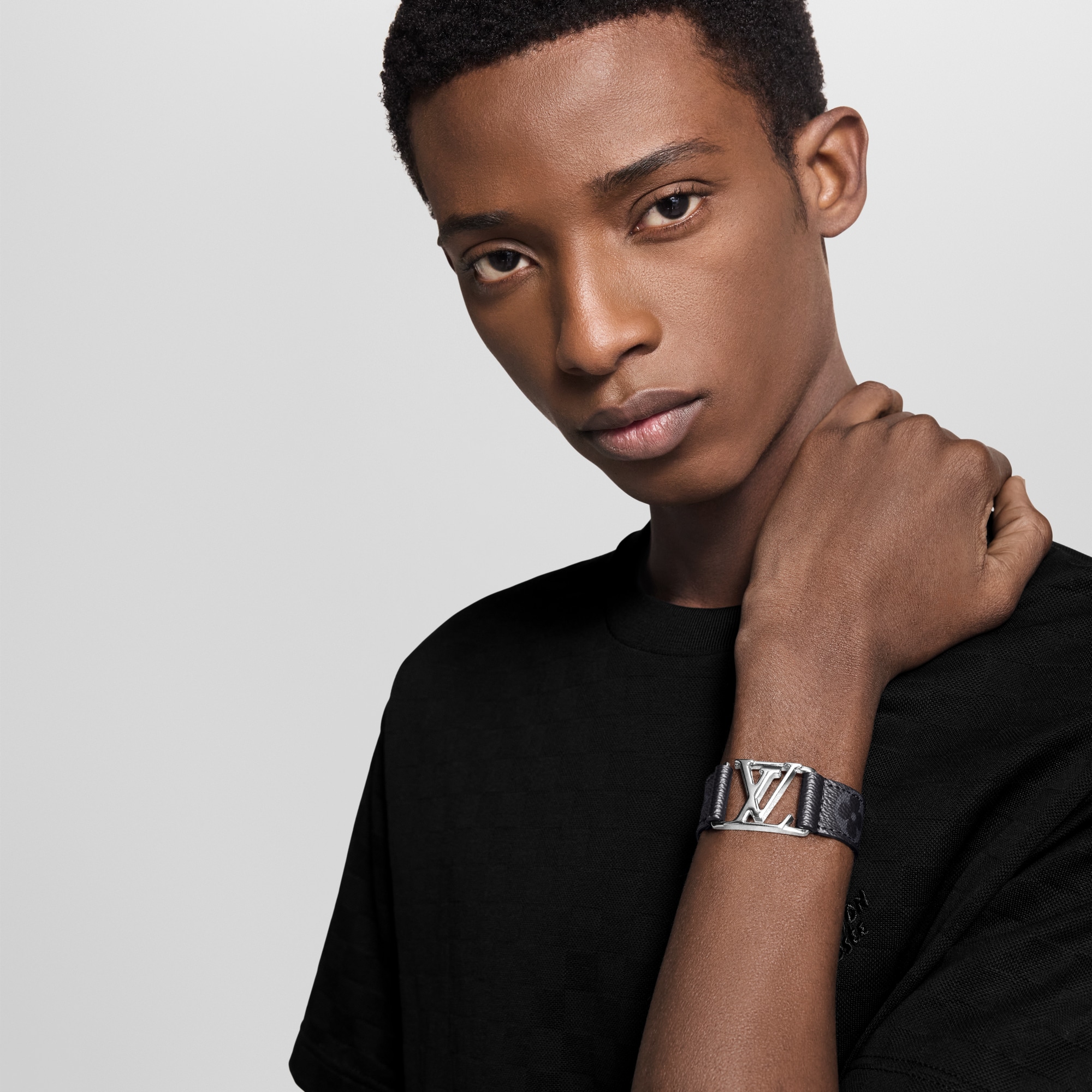 Monogram Eclipse Canvas Fashion Jewelry Fashion Jewelry Hockenheim Bracelet | Louis Vuitton ® (Product zoom)