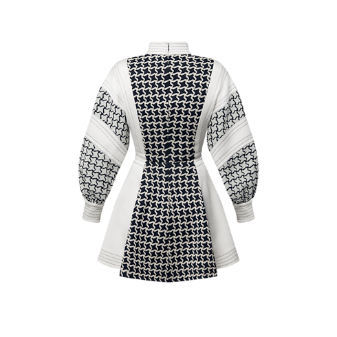 Ready-to-Wear Dresses Honeycomb Jacquard Balloon Sleeve Dress
| Louis Vuitton ® (Product zoom)