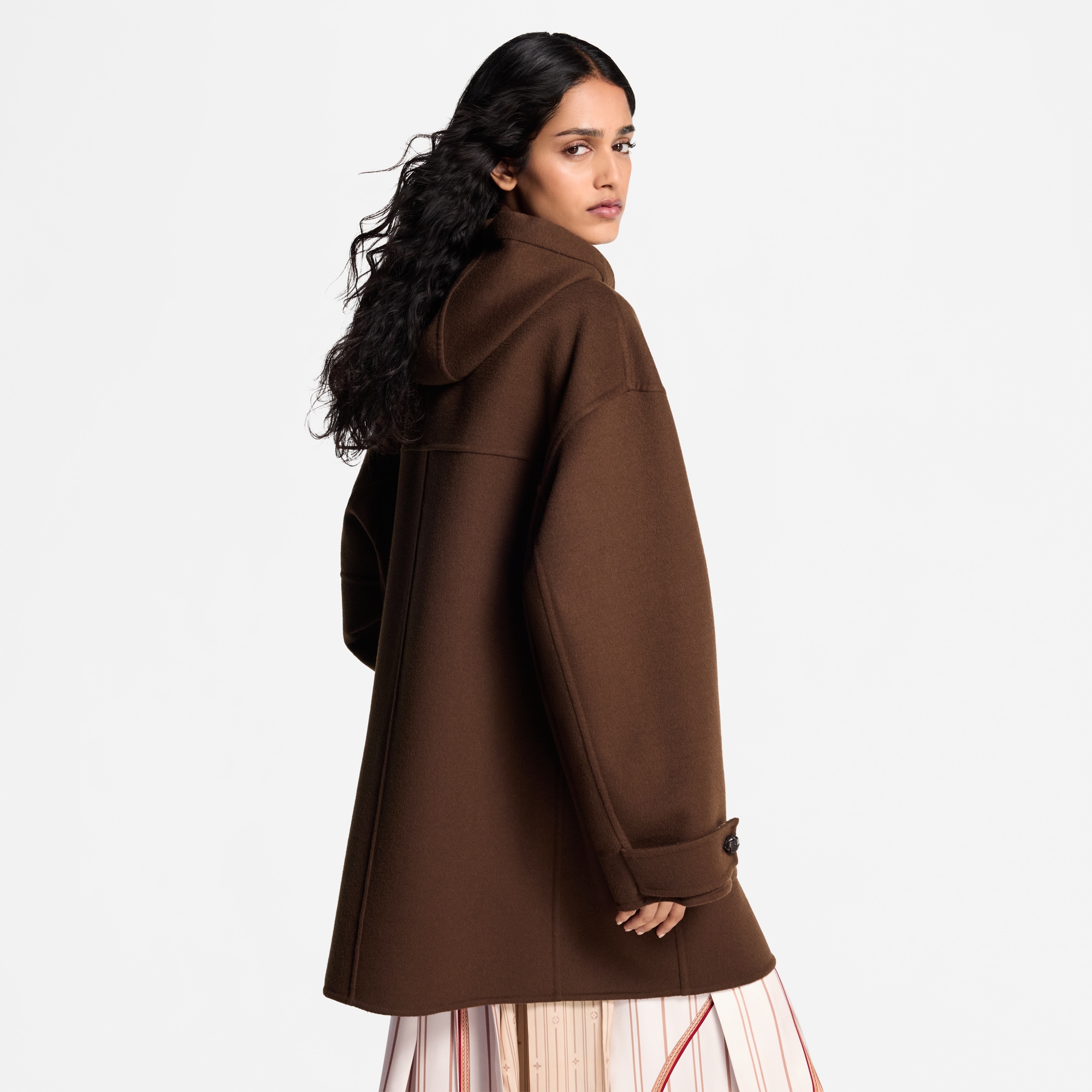  Ready-to-Wear Coats and Jackets Hooded Button-Up Coat | Louis Vuitton ® (Product zoom)