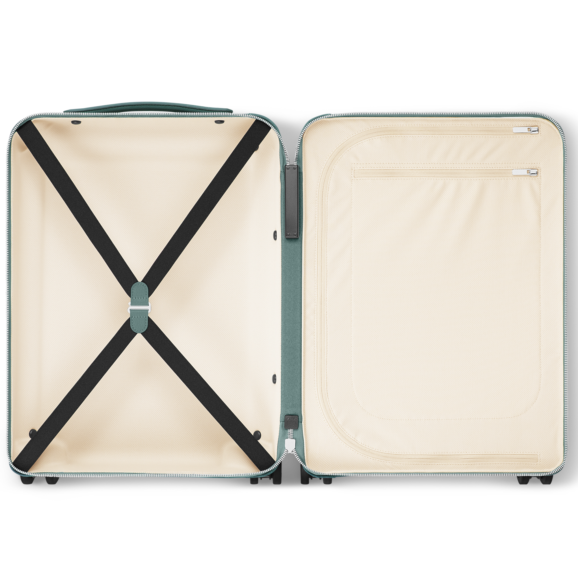 Taurillon Monogram Travel Rolling Luggage Horizon 55 | Louis Vuitton ® (Product zoom)