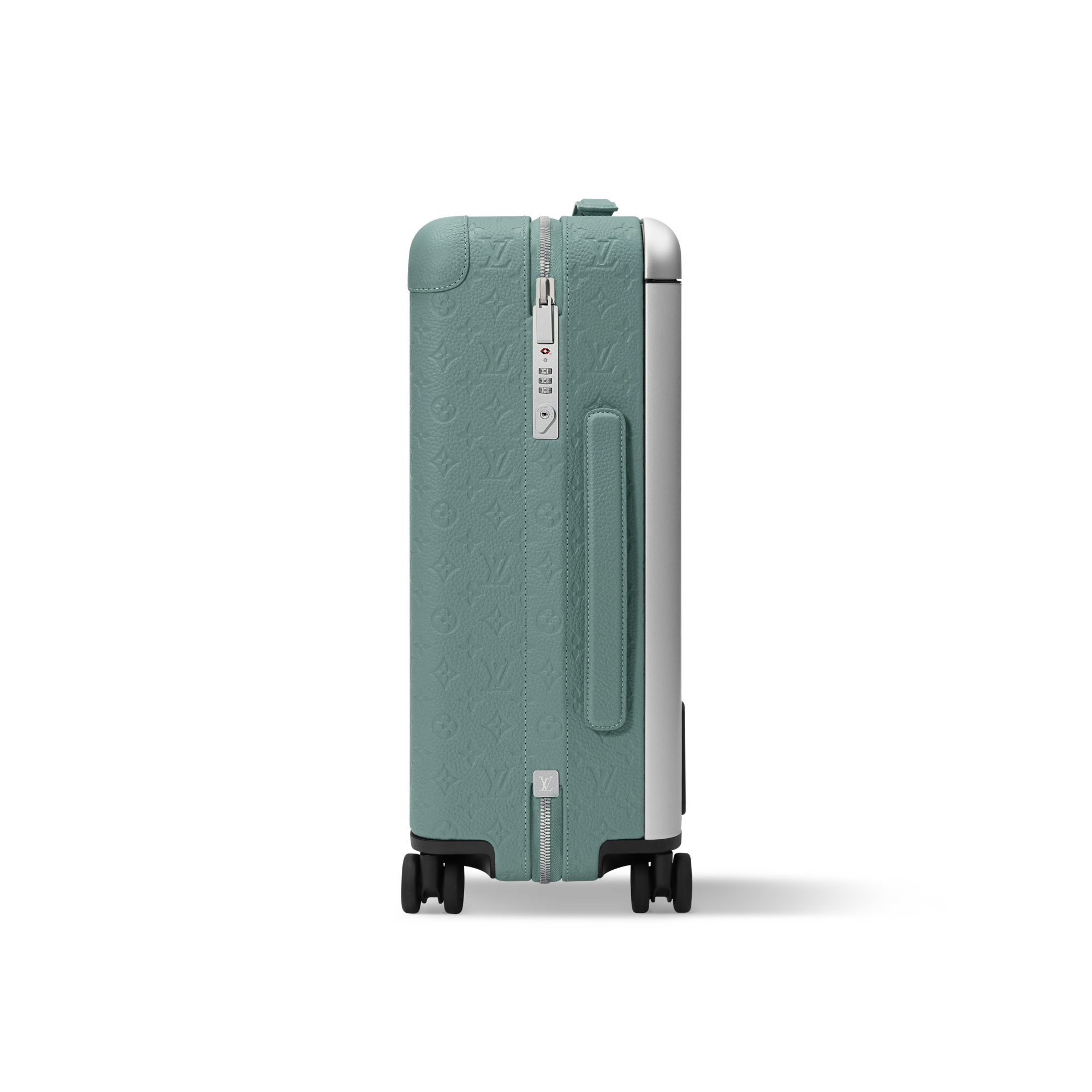 Taurillon Monogram Travel Rolling Luggage Horizon 55 | Louis Vuitton ® (Product zoom)