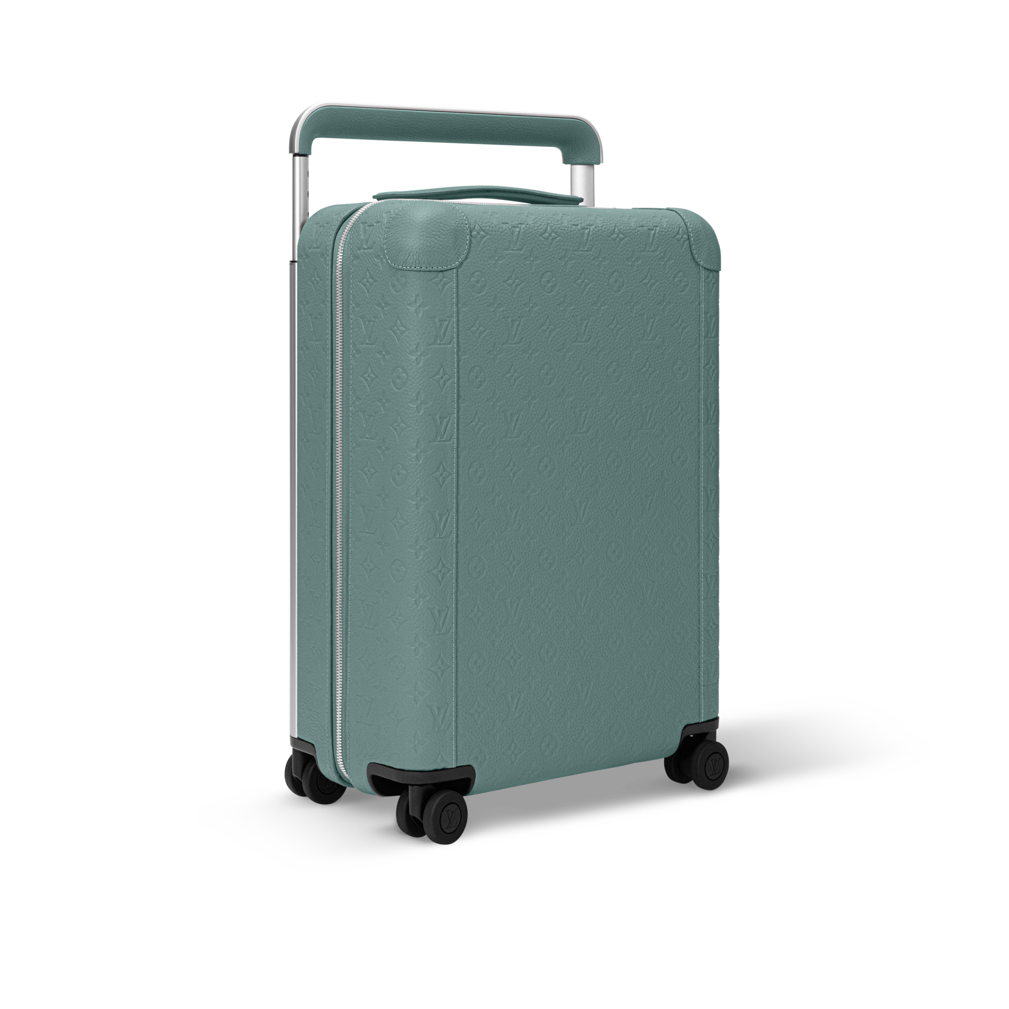 Taurillon Monogram Travel Rolling Luggage Horizon 55 | Louis Vuitton ® (Product zoom)