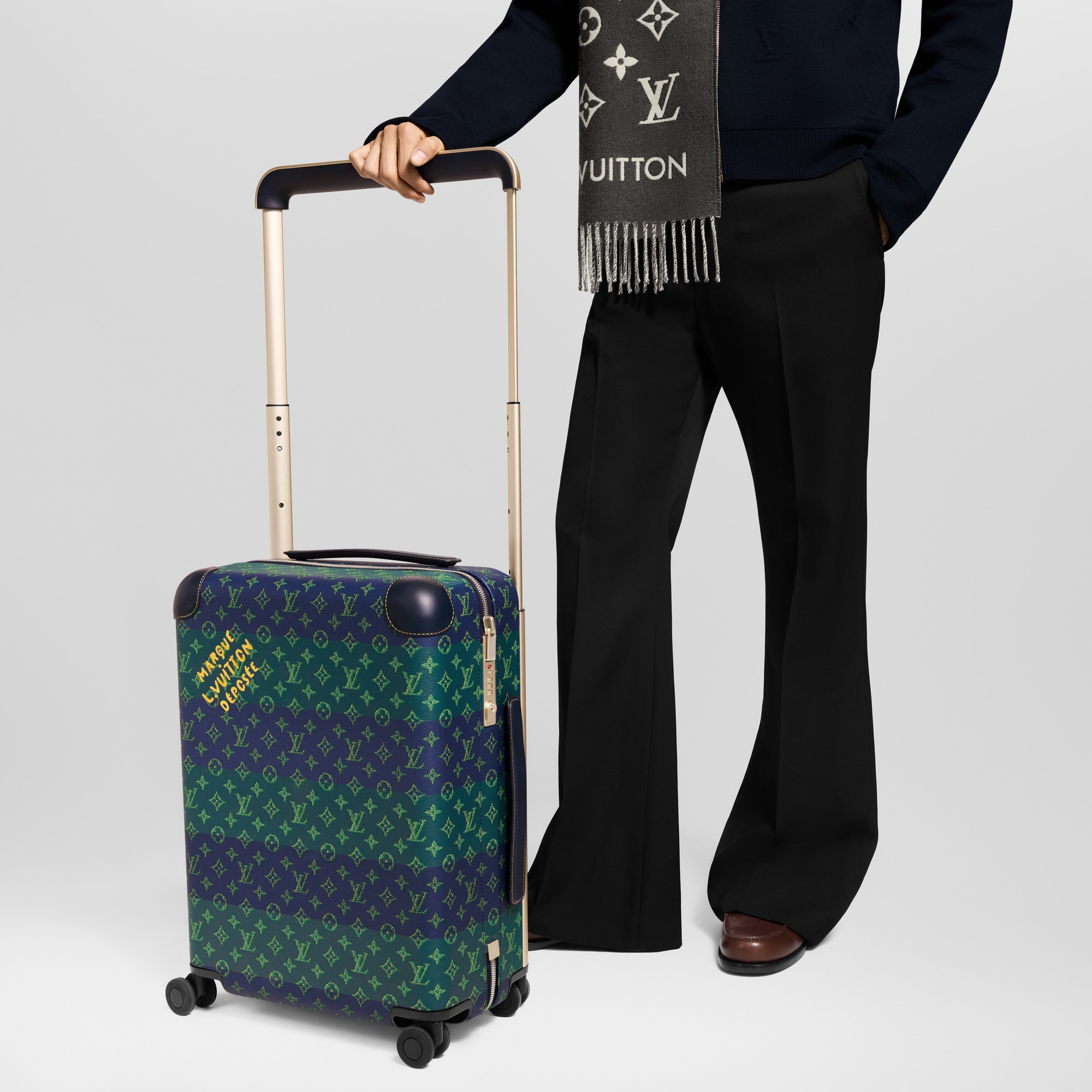 G71 Travel Rolling Luggage Horizon 55 | Louis Vuitton ® (Product zoom)