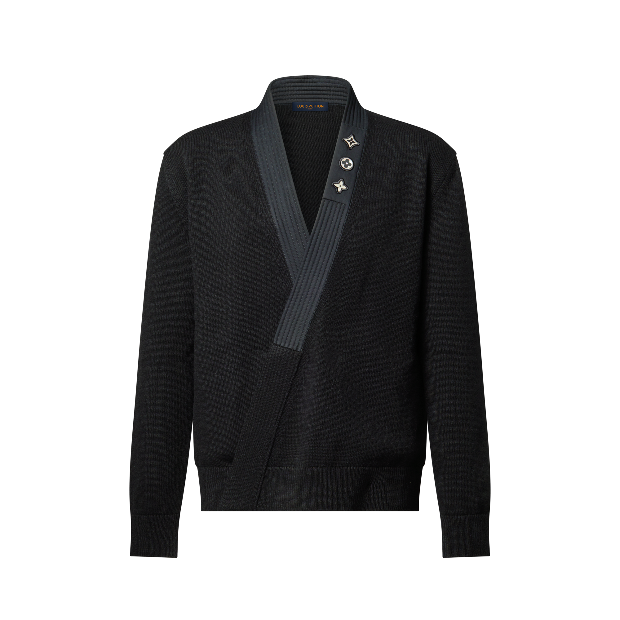  Ready-to-Wear All Ready-to-Wear Hybrid Embellished Cardigan | Louis Vuitton ® (Product zoom)
