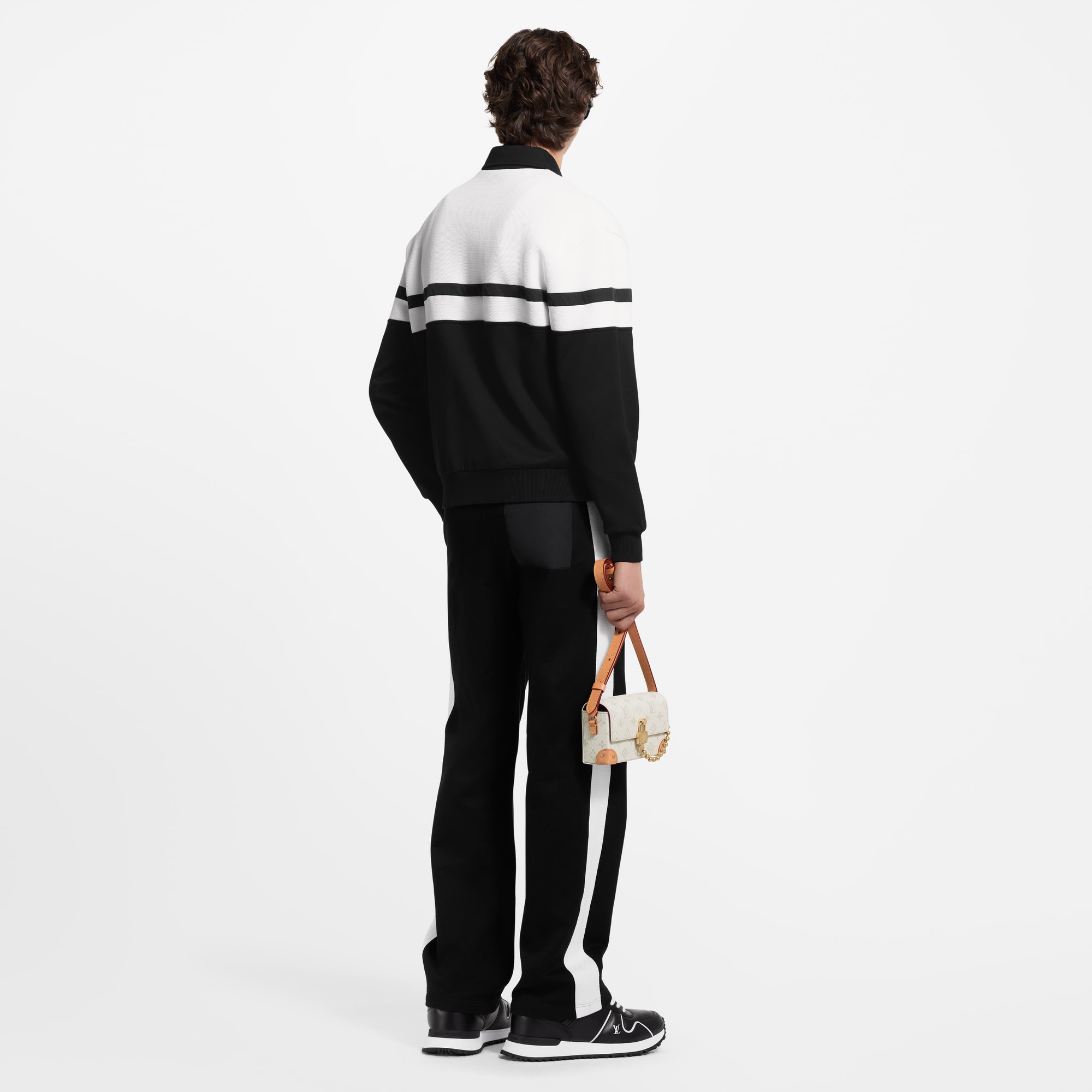  Ready-to-Wear All Ready-to-Wear Hybrid Jersey Blouson | Louis Vuitton ® (Product zoom)
