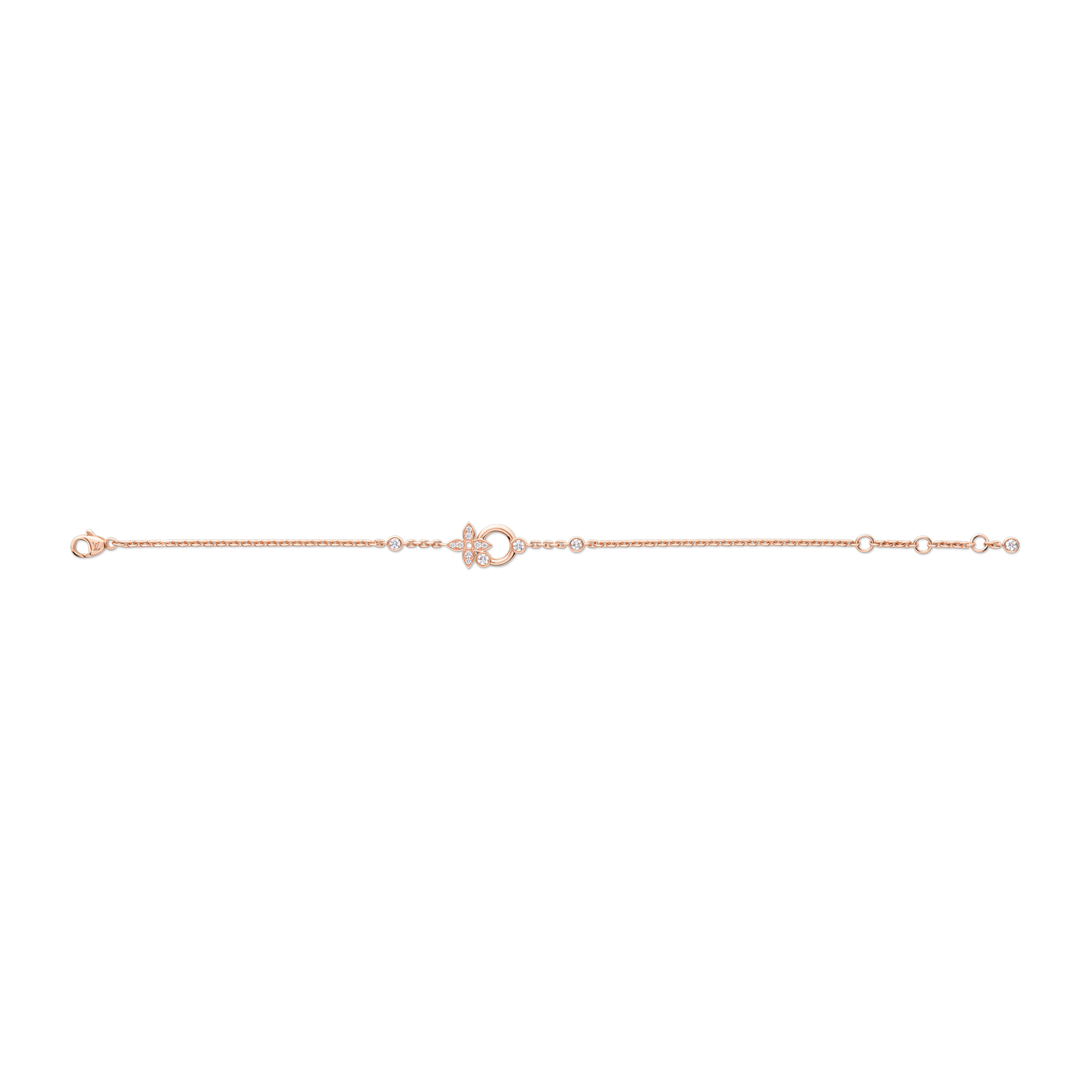  Categories Bracelets Idylle Blossom Bracelet, Pink Gold and Diamonds | Louis Vuitton ® (Product zoom)