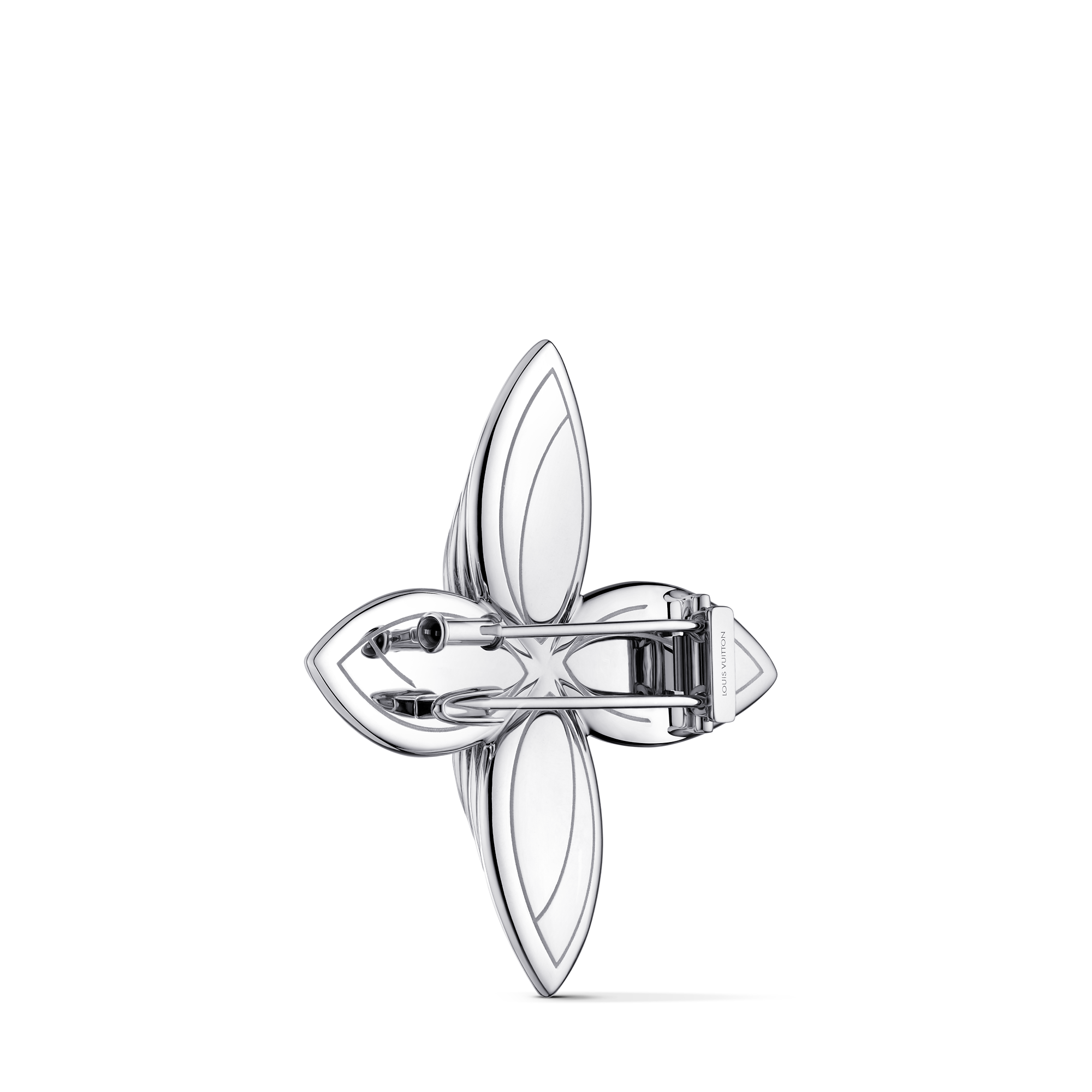 Idylle Blossom Brooch, White Gold & Diamonds