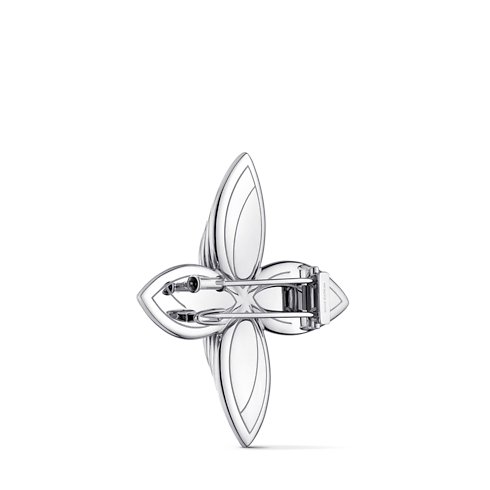 Jewelry Others Idylle Blossom Brooch, White Gold & Diamonds | Louis Vuitton ® (Product zoom)